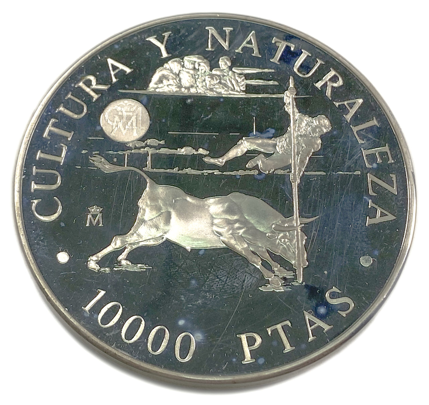 Spain - 10,000 pesos 1994 - 5 ounces of silver 925 - 1 0