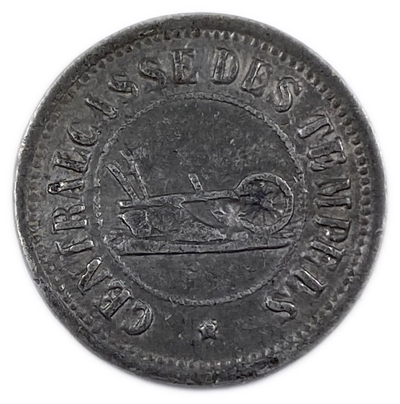Palestine - Templar colonies token - 40 Paras 1880-1917 - Third series - VF
The Templars were Germans ... - 1 1