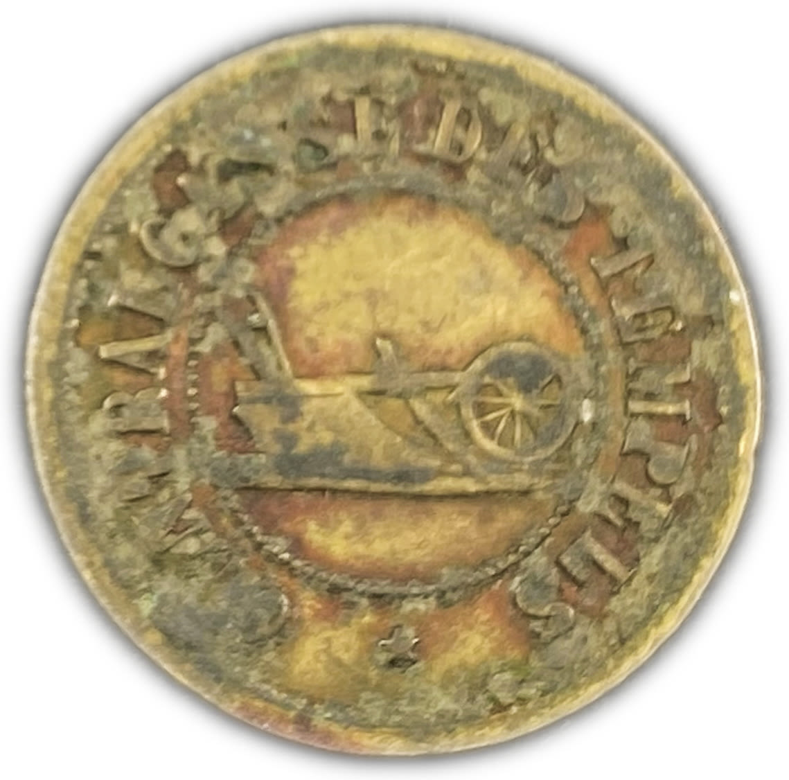 Palestine - Templar colonies token - 40 Paras 1880-1917 - First series - F-VF
The Templars were ... - 1 1