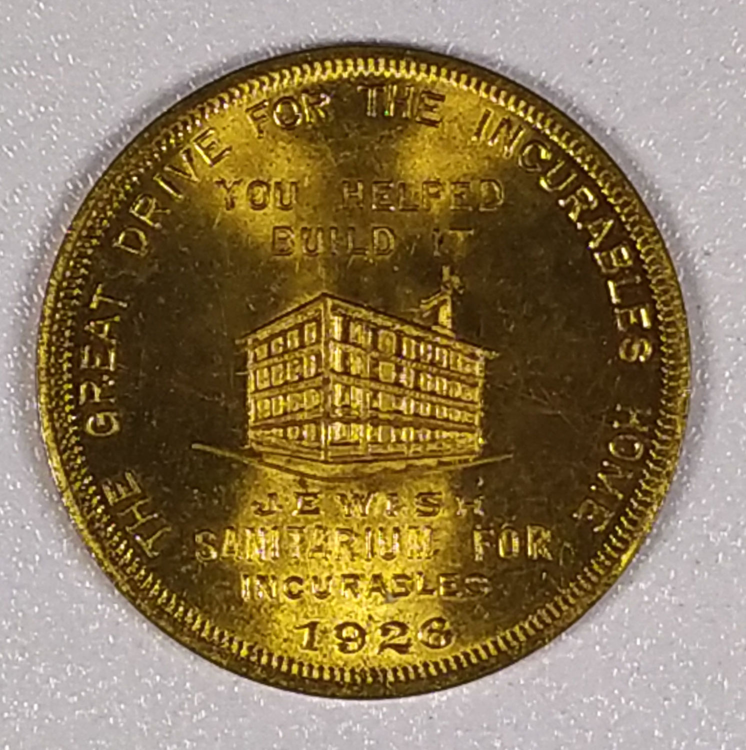 Donation token - Sanitarium - USA - 1926 - 1 1