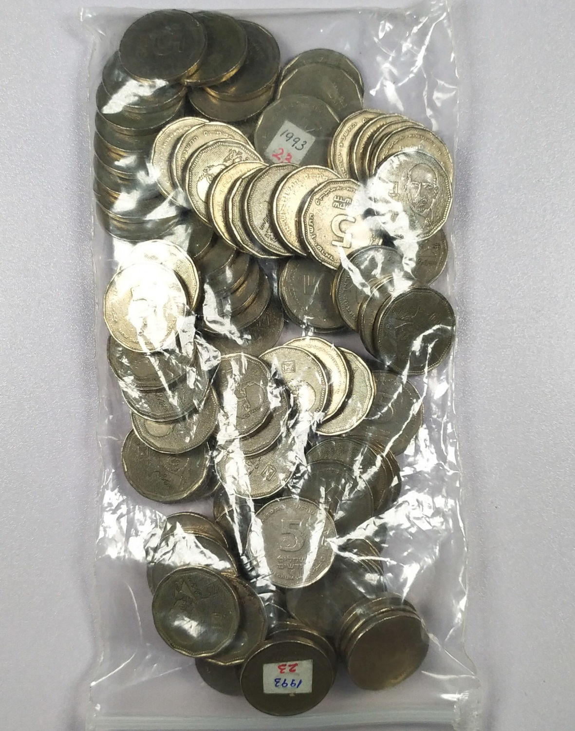 Israel - a huge lot of coins from the New Shekel series - Special Issues - 1 9