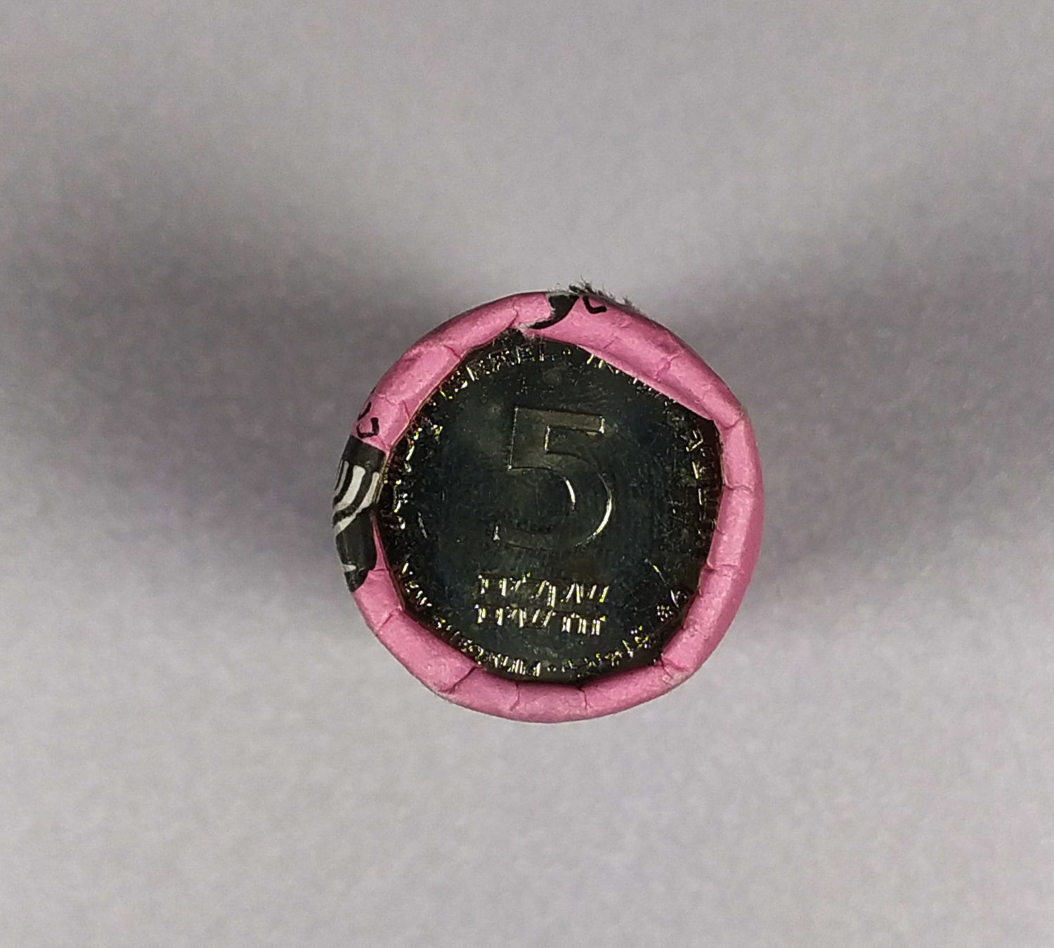 Israel - Roll of 25 coins of 5 Shekels 2013 - 1 1