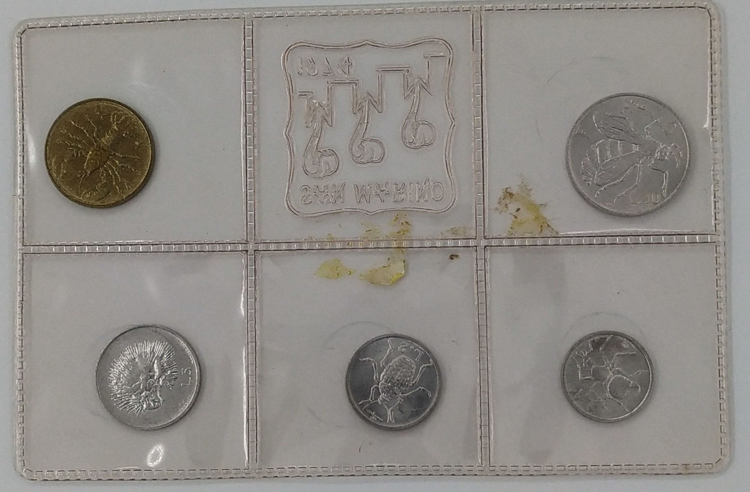 San Marino - Coins set of 5 coins from 1974 - 1 1