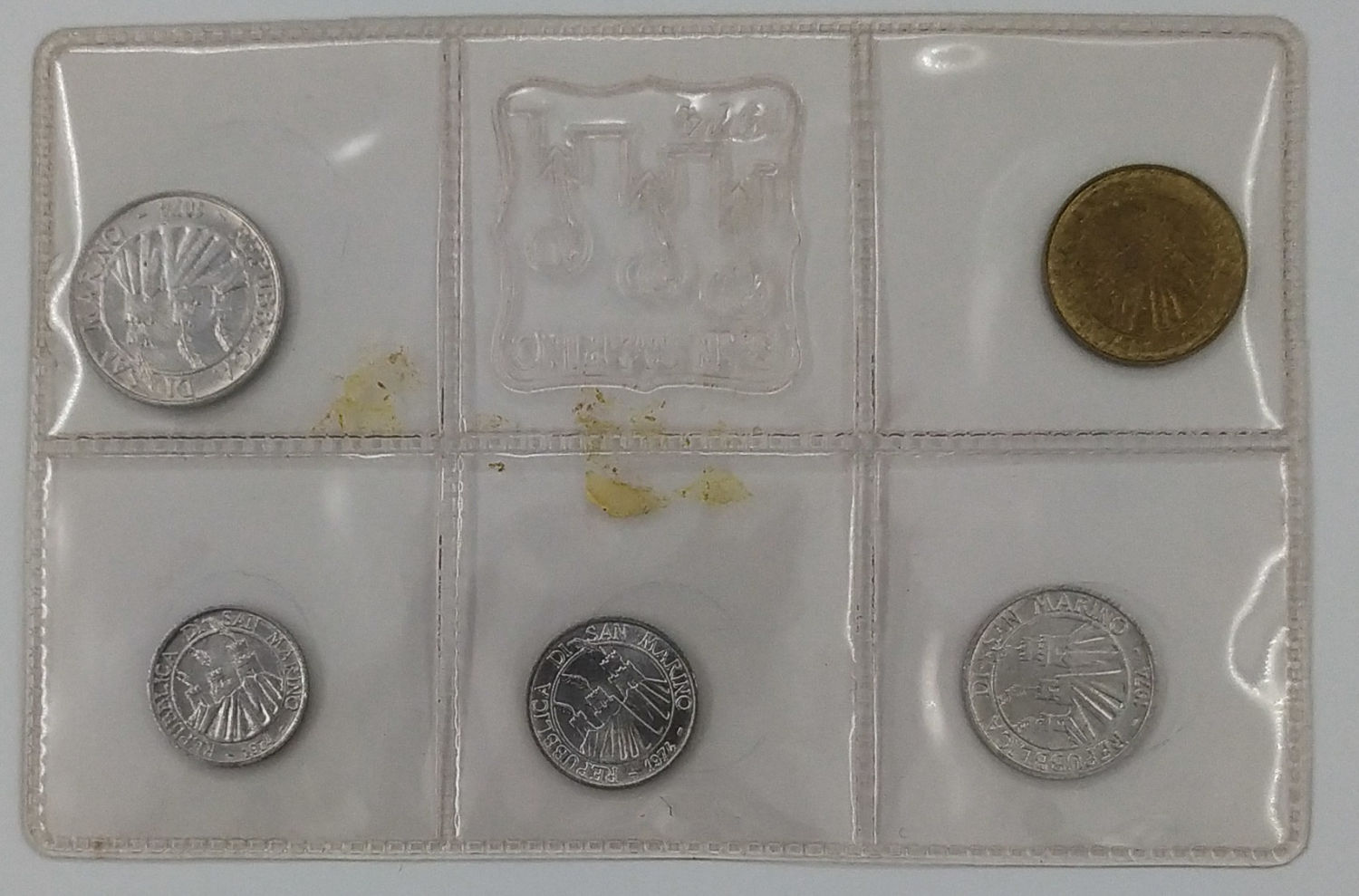 San Marino - Coins set of 5 coins from 1974 - 1 2