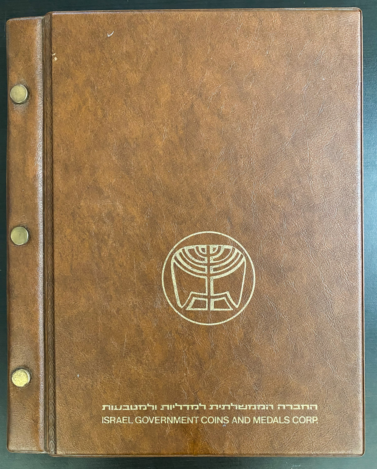 Israel - a pair of medal albums of the Governmental Society of Coins and Medals - 1 11