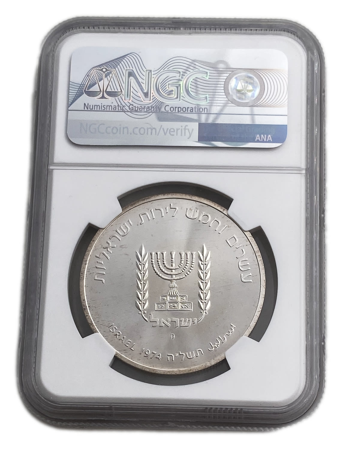 Israel - 10 Lirot 1974 - NGC PF 66 CAMEO - David Ben-Gurion
Special Coin Issue 5735-1974 ... - 1 3