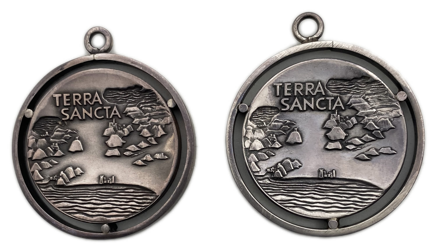 Israel - Pair of medals awarded by former Prime Minister Golda Meir, Terra Sancta, 1963
The ... - 1 0