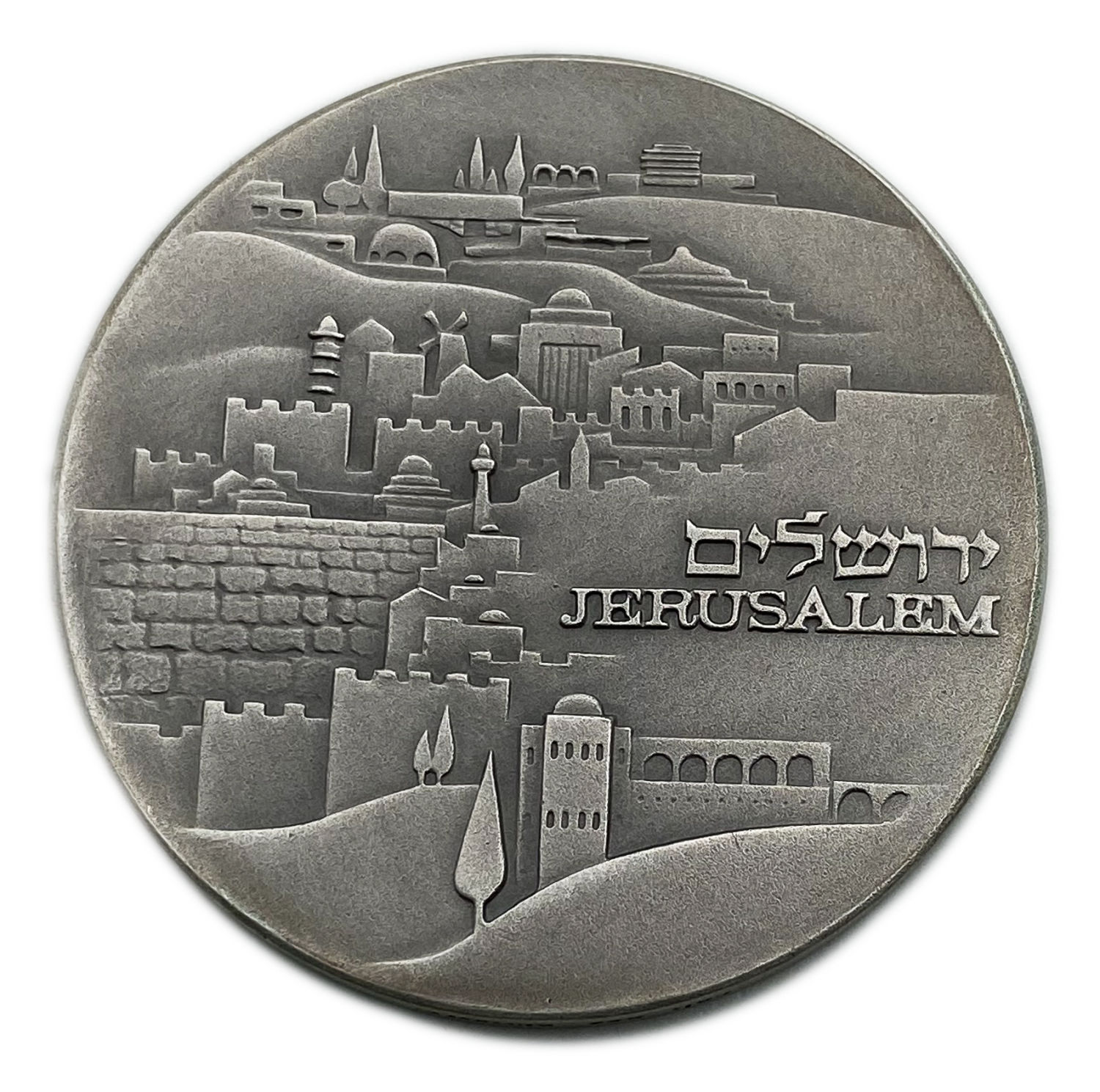 Israel - The Knesset , State Medal, 1971 - Silver 935, 115g, 59mm
At the very height of the War ... - 1 1