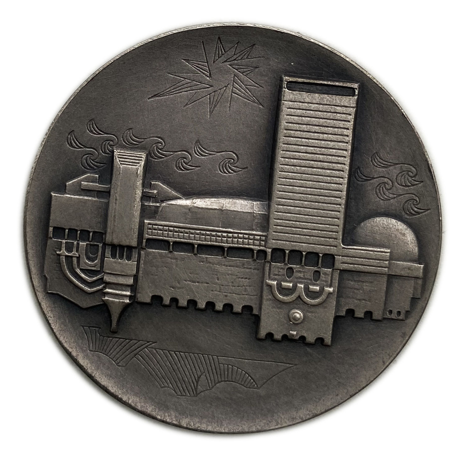 Israel - Medal in honor of the Ministry of Tourism to mark the 25th anniversary of the State of Israel - Silver - 1 1