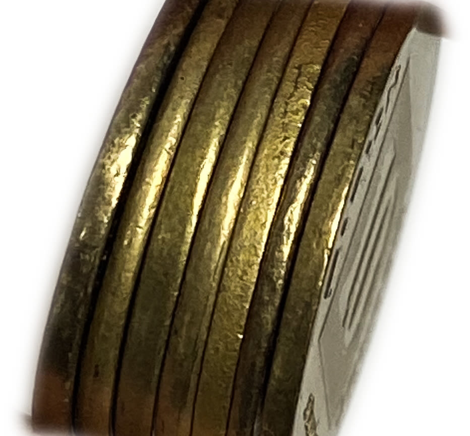 Israel - Lot of 7 coins of 10 Agorot - Mint Error, very thin coins - Different years and ... - 1 2