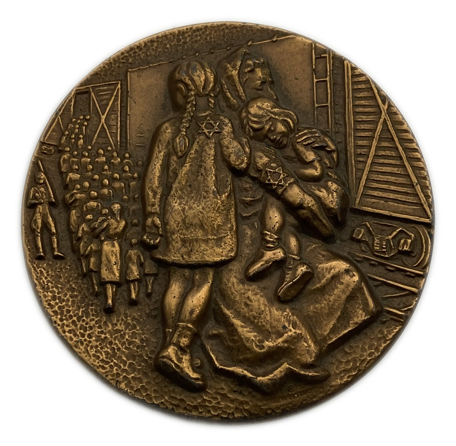 Judaica / Zionisim - Holocaust Commemorative Medal, Tribute to the Six Million Martyrs - 1960 ... - 1 0