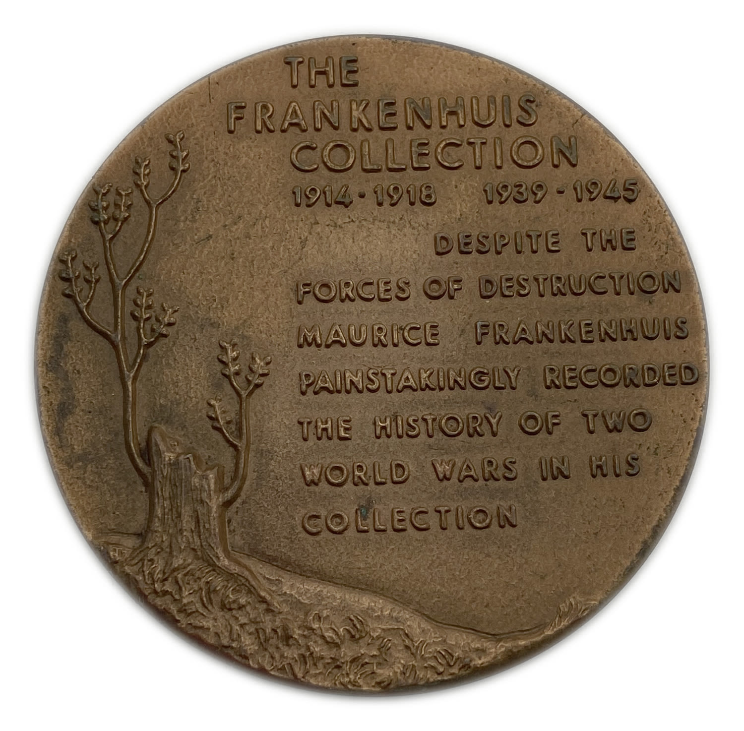 Judaica / Zionisim - Holocaust Commemorative Medal, Tribute to the Six Million Martyrs - 1960 ... - 1 1
