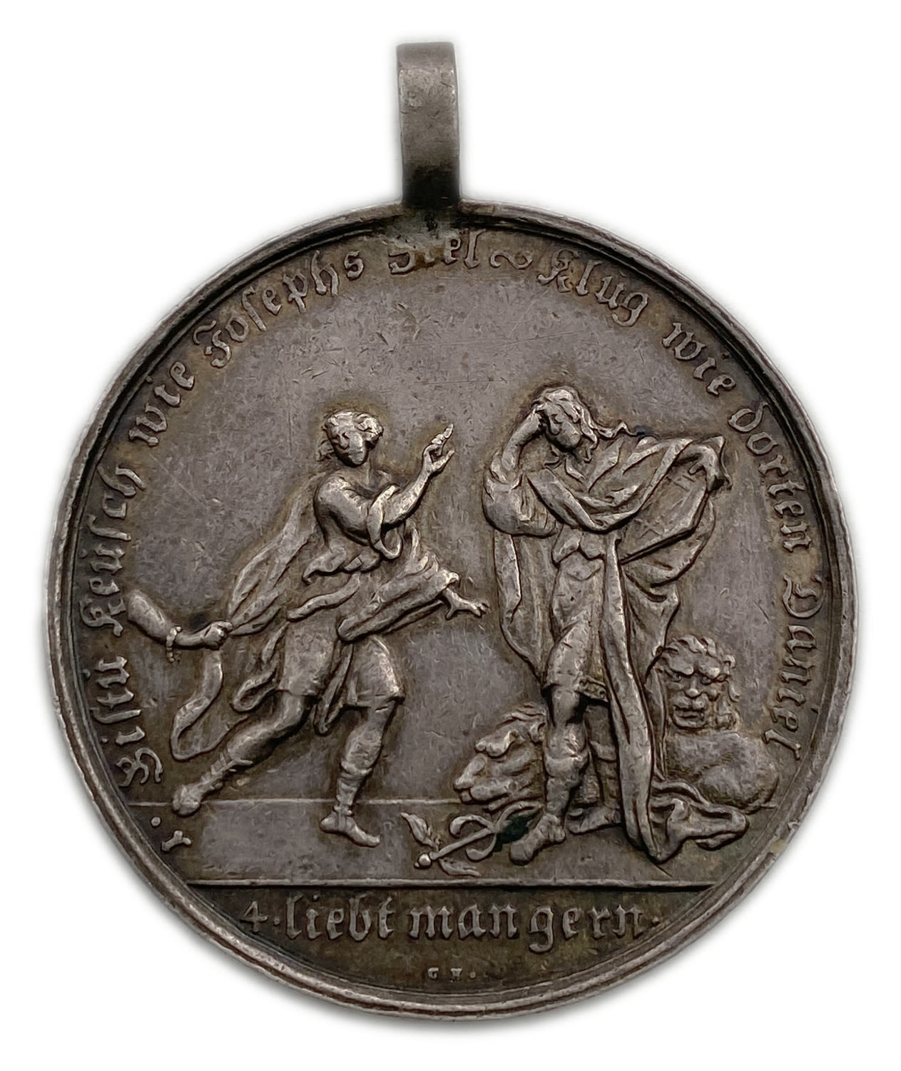 German silver medal, celebrates book of Tobit Story - 1700', 15g, 38mm
In the story, Tobias is sent ... - 1 0