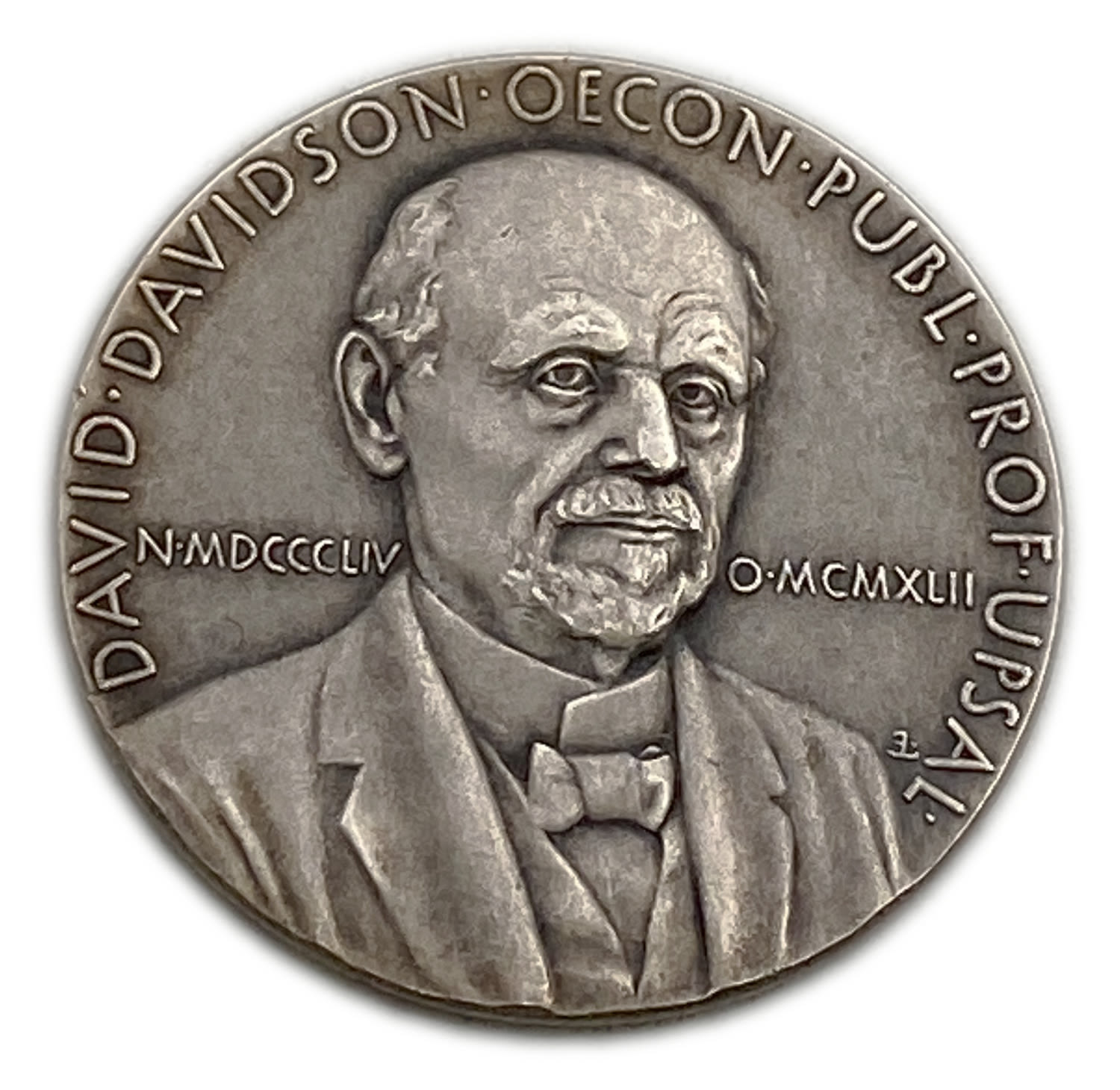 Judaica / Zionisim - Academy of Sciences Prize, David Davidson, Economist - 1951, Silver, 15g ... - 1 0