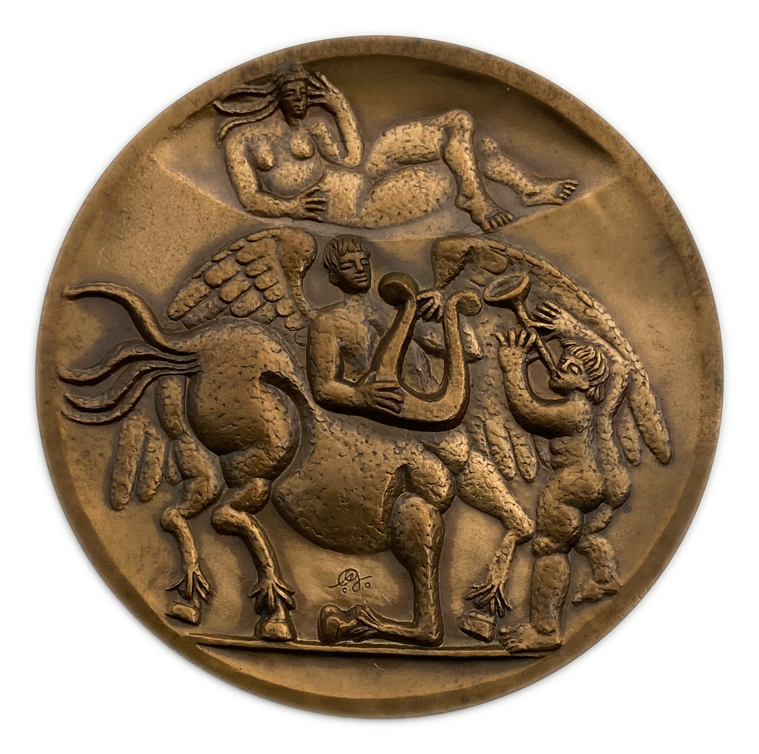 Judaica / Zionisim - Brandeis university creative arts award - Bronze
The Brandeis Creative Arts ... - 1 0