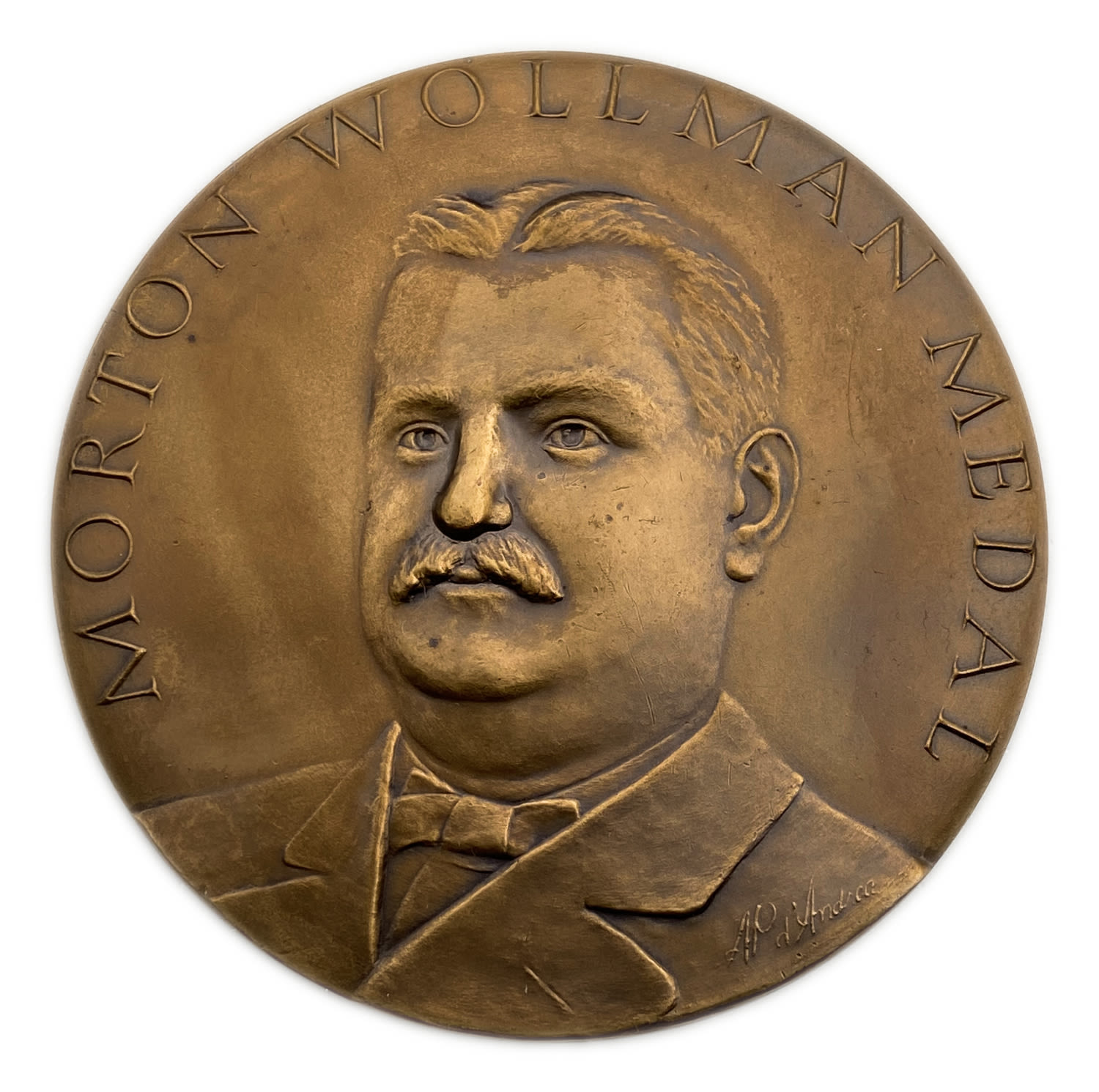 Judaica /Zionisim - Morton Wollman medal, For outstanding achievement in law - 1 0