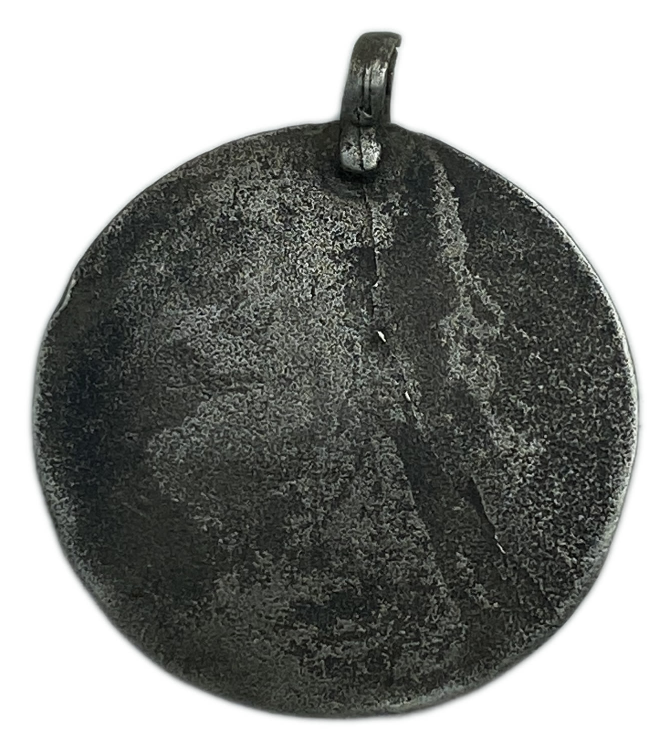 Judaica / Zionism - Kabbalistic amulet - Silver? 30 mm
Bezalel? - 1 1