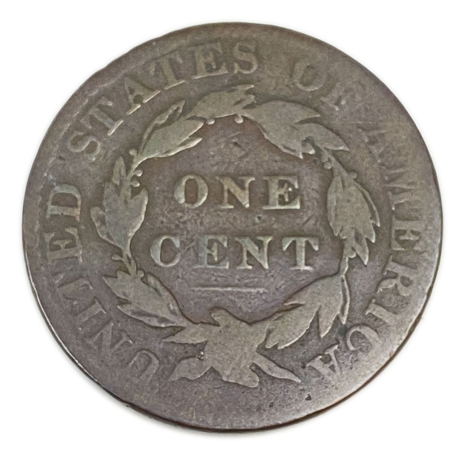 USA - 1 Cent 1823 - "Liberty Head / Matron Head" - F-VF - 1 1