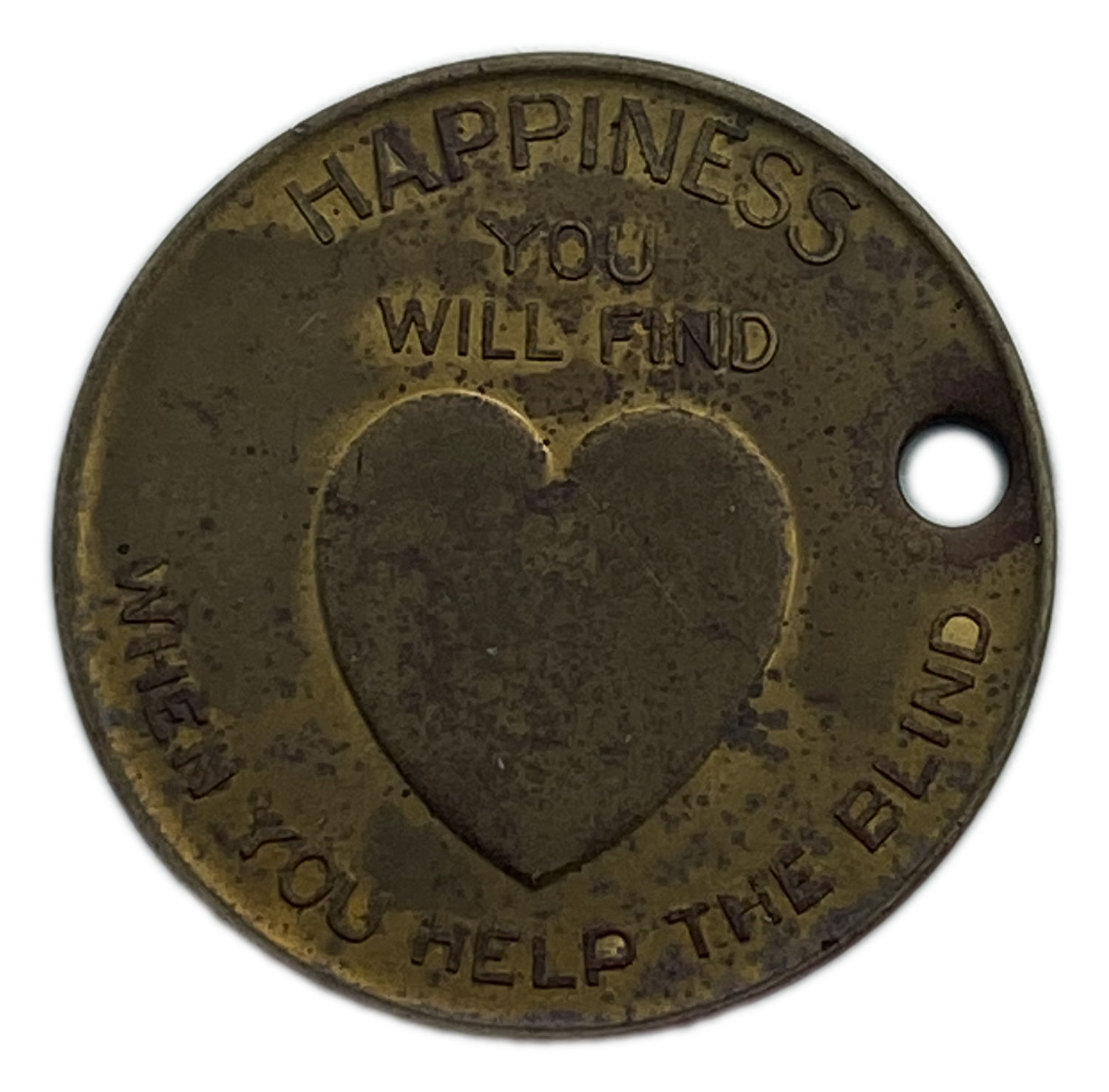 Judaica / Zionisim - A token for protection and safety, donation to the blind - USA
A medal of the ... - 1 1
