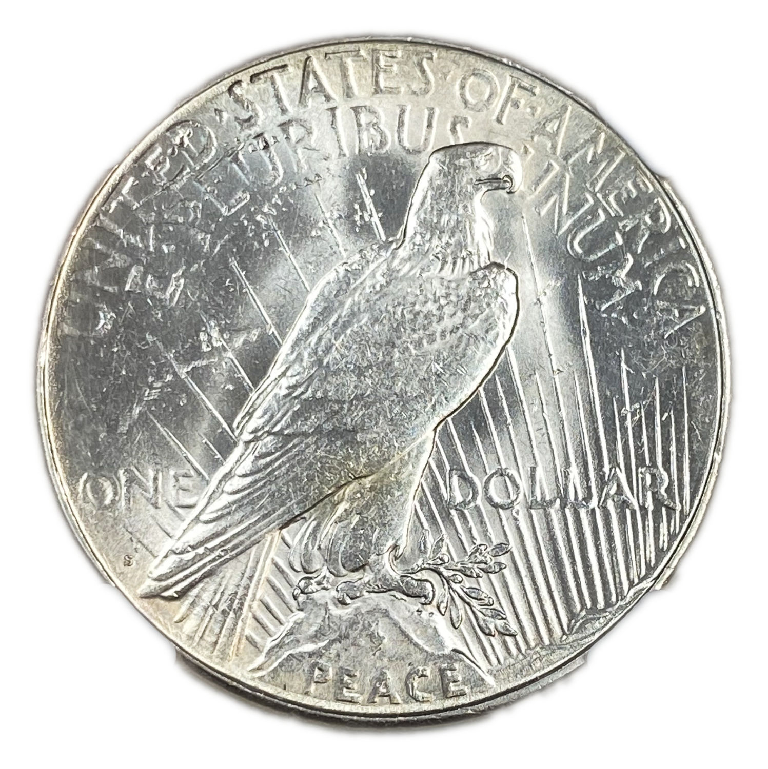 USA - 1 Dollar 1923 - NGC UNC DETAILS
Face: "IN GOD WE TRVST" / "LIBERTY"
Back: "E ... - 1 1