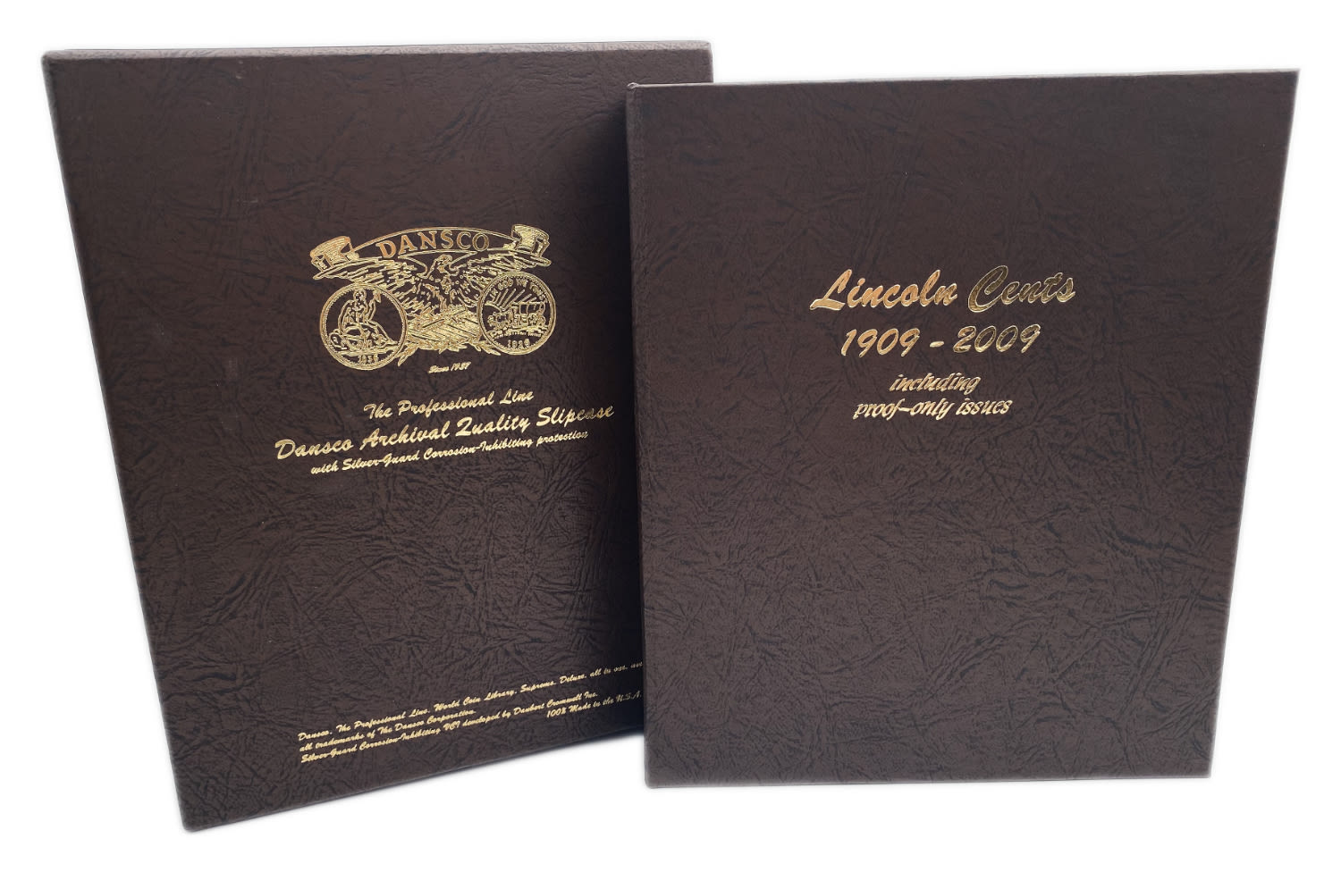 USA - 154 coins 1 cent 1909-2009 - Are in an album of the Dansco company - Almost all coins are in UNC condition - 1 0