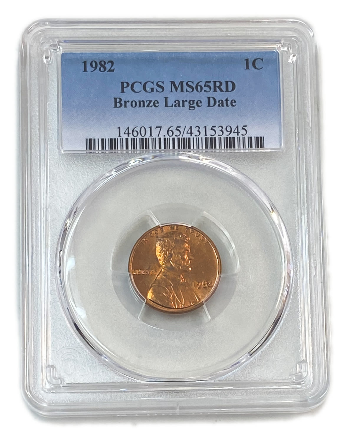 USA - Lot of 4 coins 1 cent coins from the year 1982 - different types
1 Cent 1982 - PCGS MS ... - 1 5