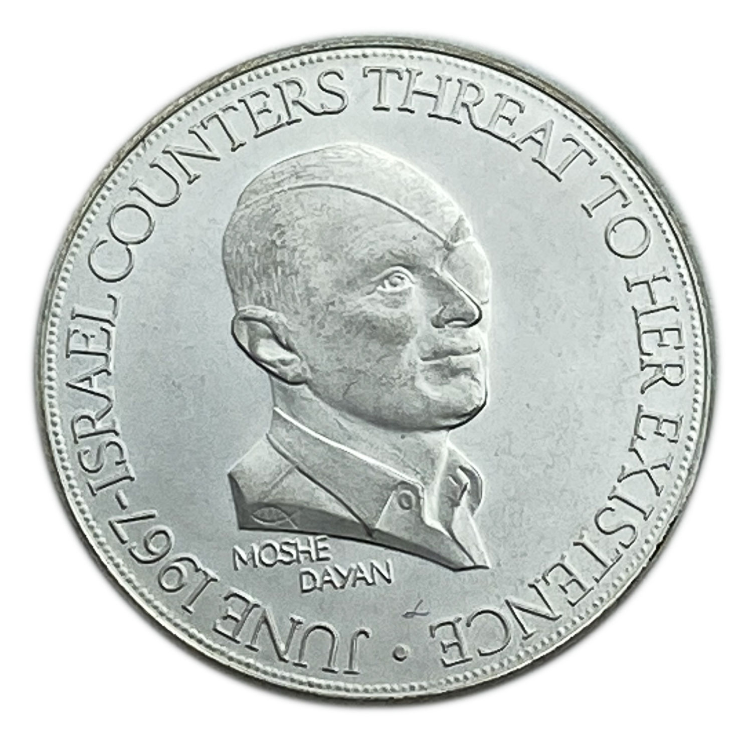 Judaica / Zionism - Medal to Commemorate the Six Day War - The Netherlands - 1967 - Made of Silver
... - 1 0
