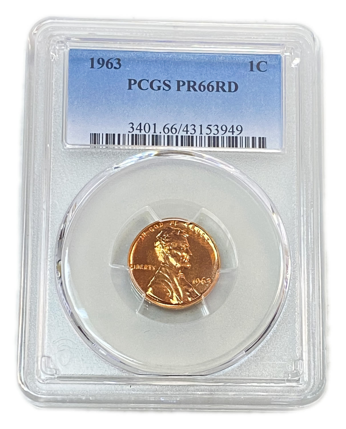 USA - Lot of 8 coins of 1 Cent - Different years
1 Cent 1975 - PCGS MS 65 RD
1 Cent 1963 - ... - 1 3