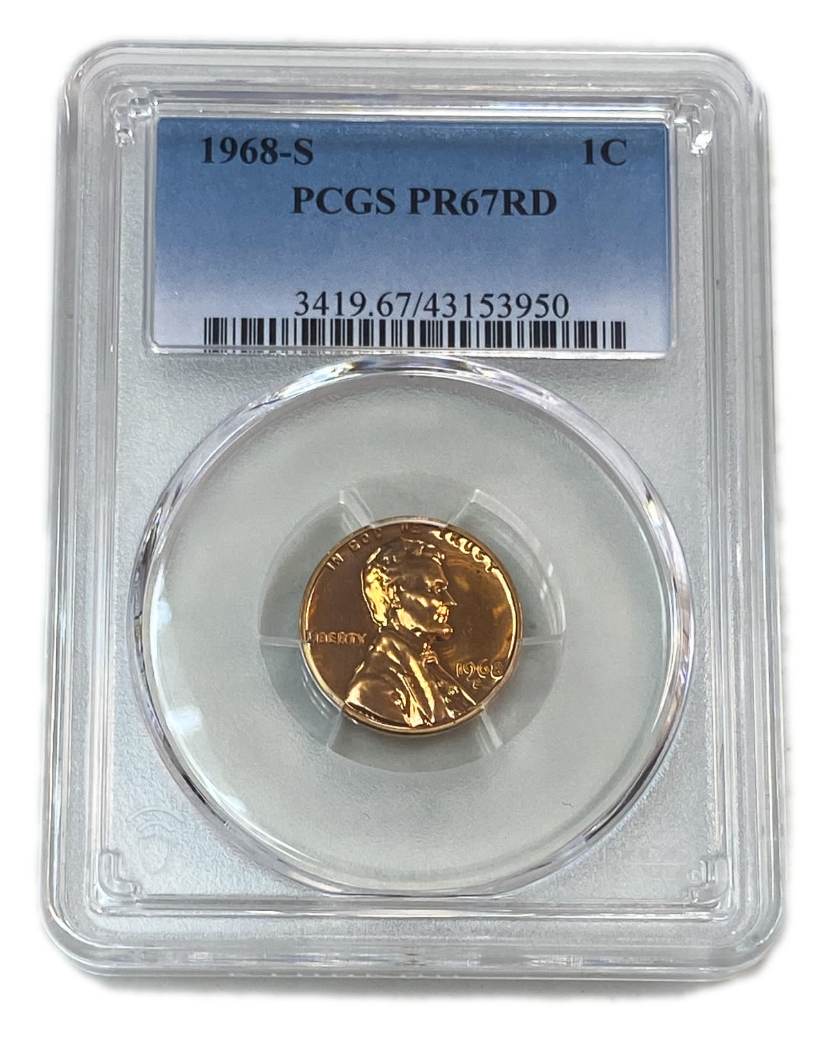 USA - Lot of 8 coins of 1 Cent - Different years
1 Cent 1975 - PCGS MS 65 RD
1 Cent 1963 - ... - 1 15
