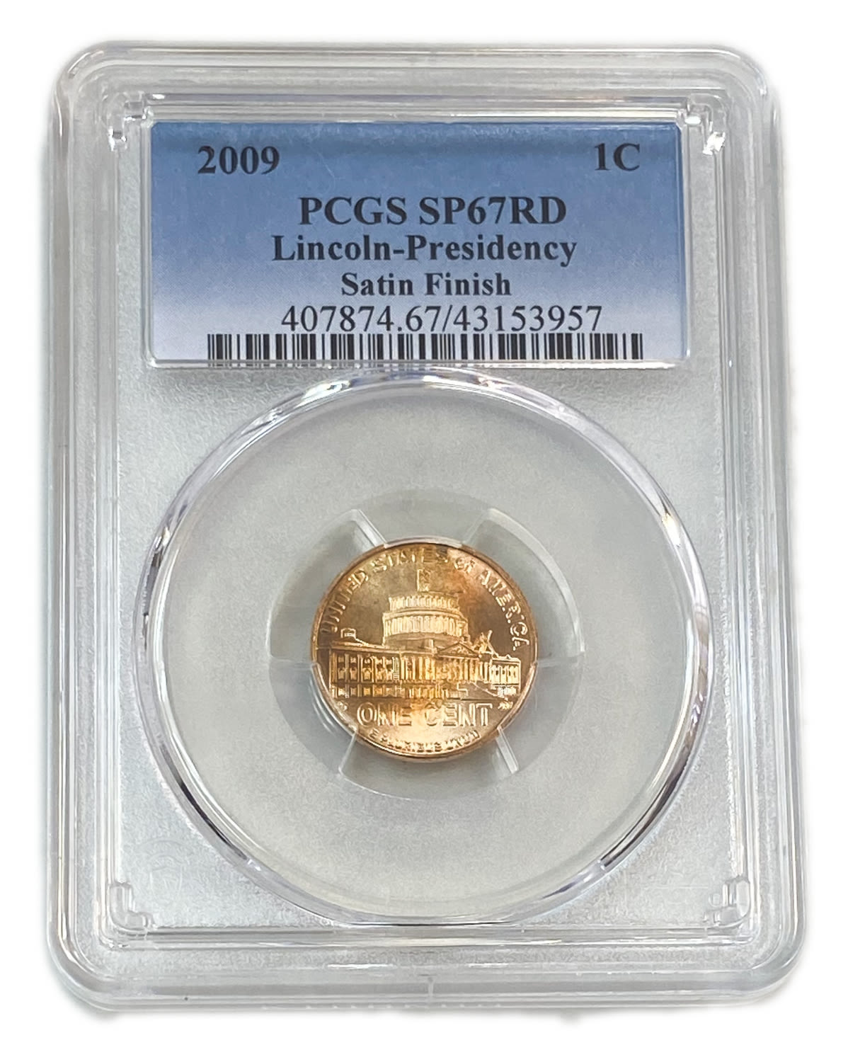 USA - Lot of 5 coins 1 cent 2009 - different types
1 Cent 2009 D - PCGS SP 67 RD - Lincoln ... - 1 5