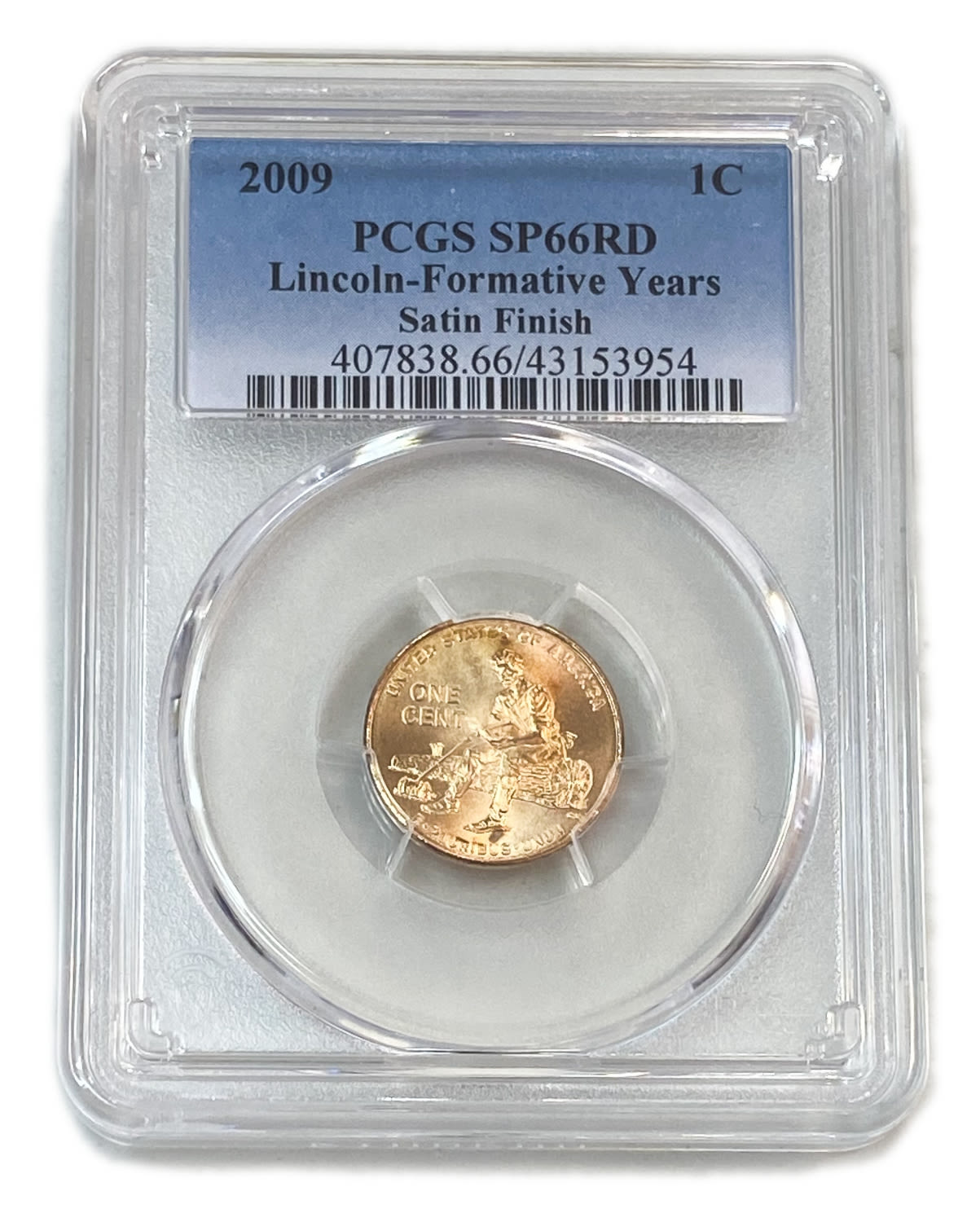 USA - Lot of 5 coins 1 cent 2009 - different types
1 Cent 2009 D - PCGS SP 67 RD - Lincoln ... - 1 1