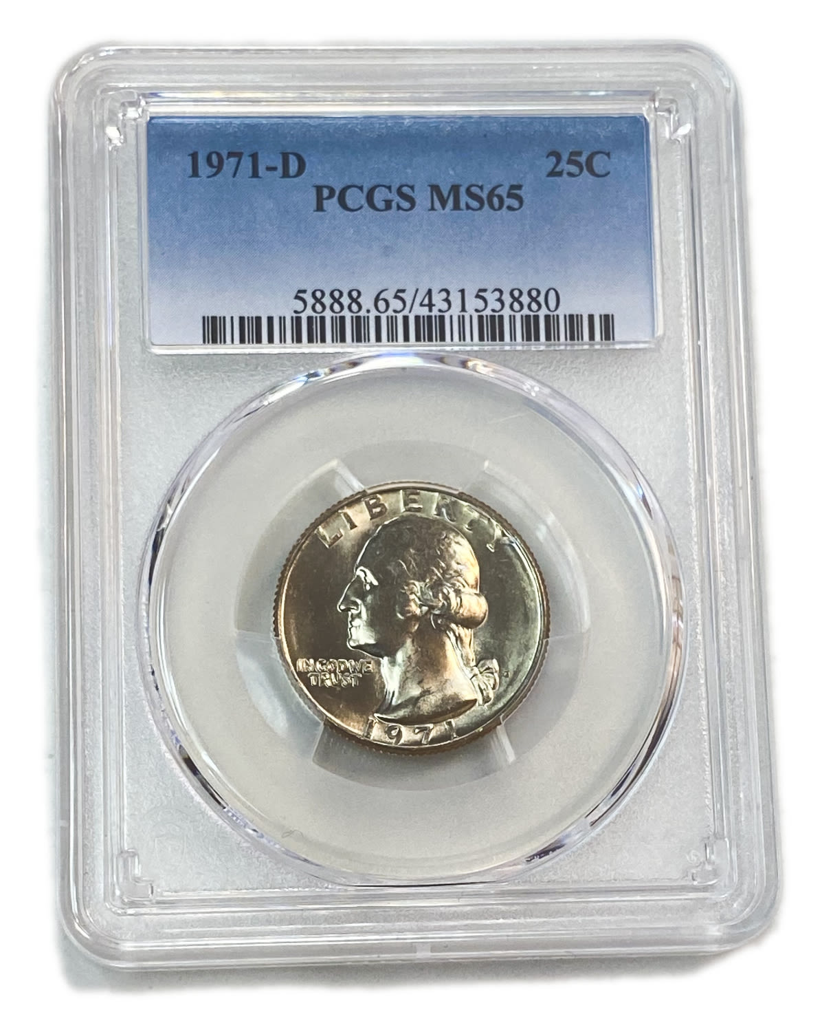 USA - Lot of 7 coins of 25 Cents - Different years and types
25 Cents 1971-D  - PCGS MS ... - 1 1