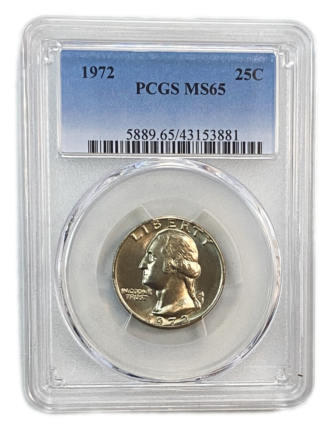 USA - Lot of 10 coins of 25 Cents - Different years and conditions
25 Cents 1965 - PCGS SP ... - 1 17
