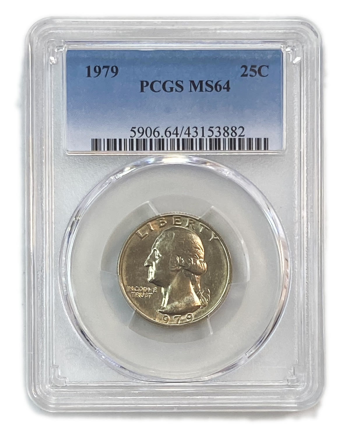 USA - Lot of 10 coins of 25 Cents - Different years and conditions
25 Cents 1965 - PCGS SP ... - 1 11