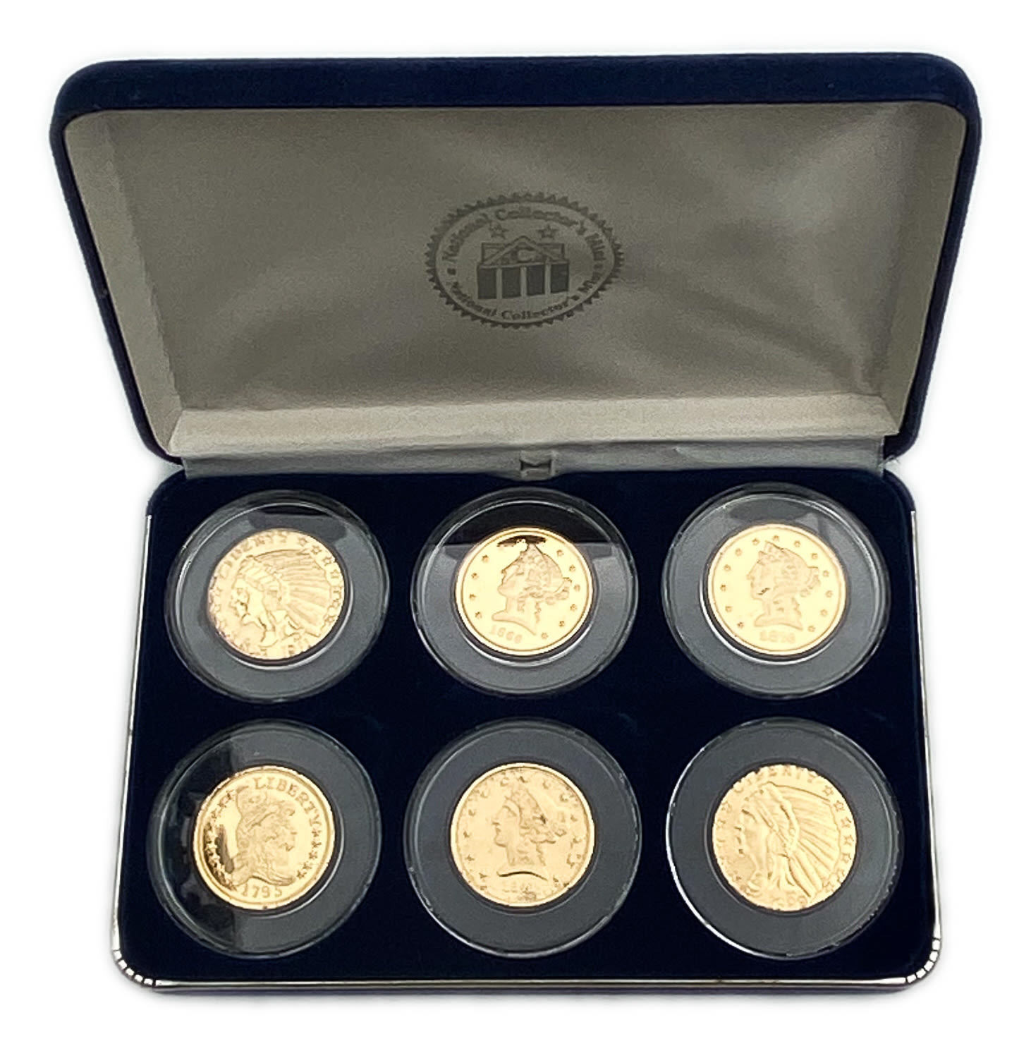 USA - set of replicas of 6 coins, replicas of United States coins - 1 1