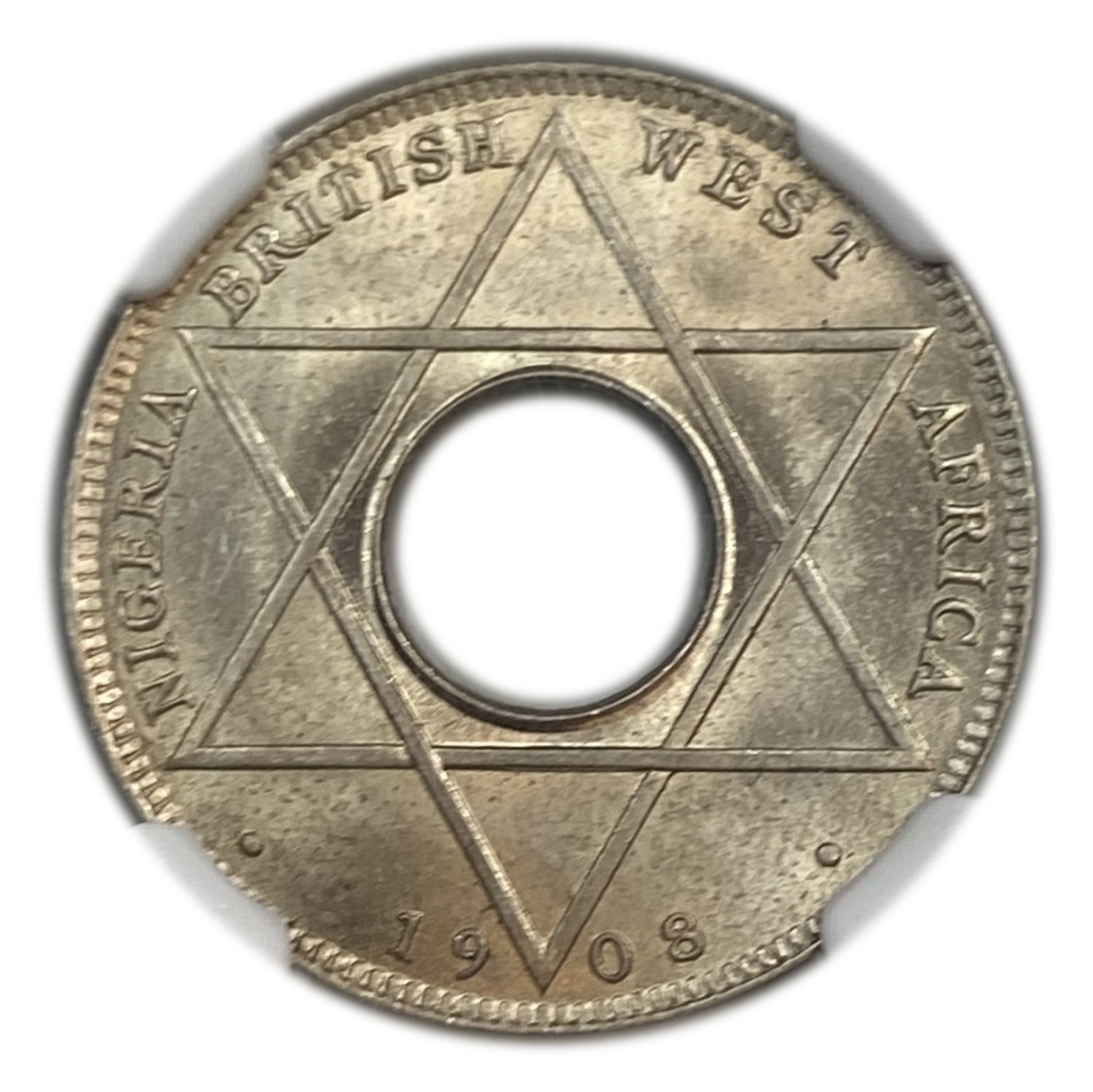 British West Africa - 1/10 Penny 1908 - NGC MS 65 - 1 0