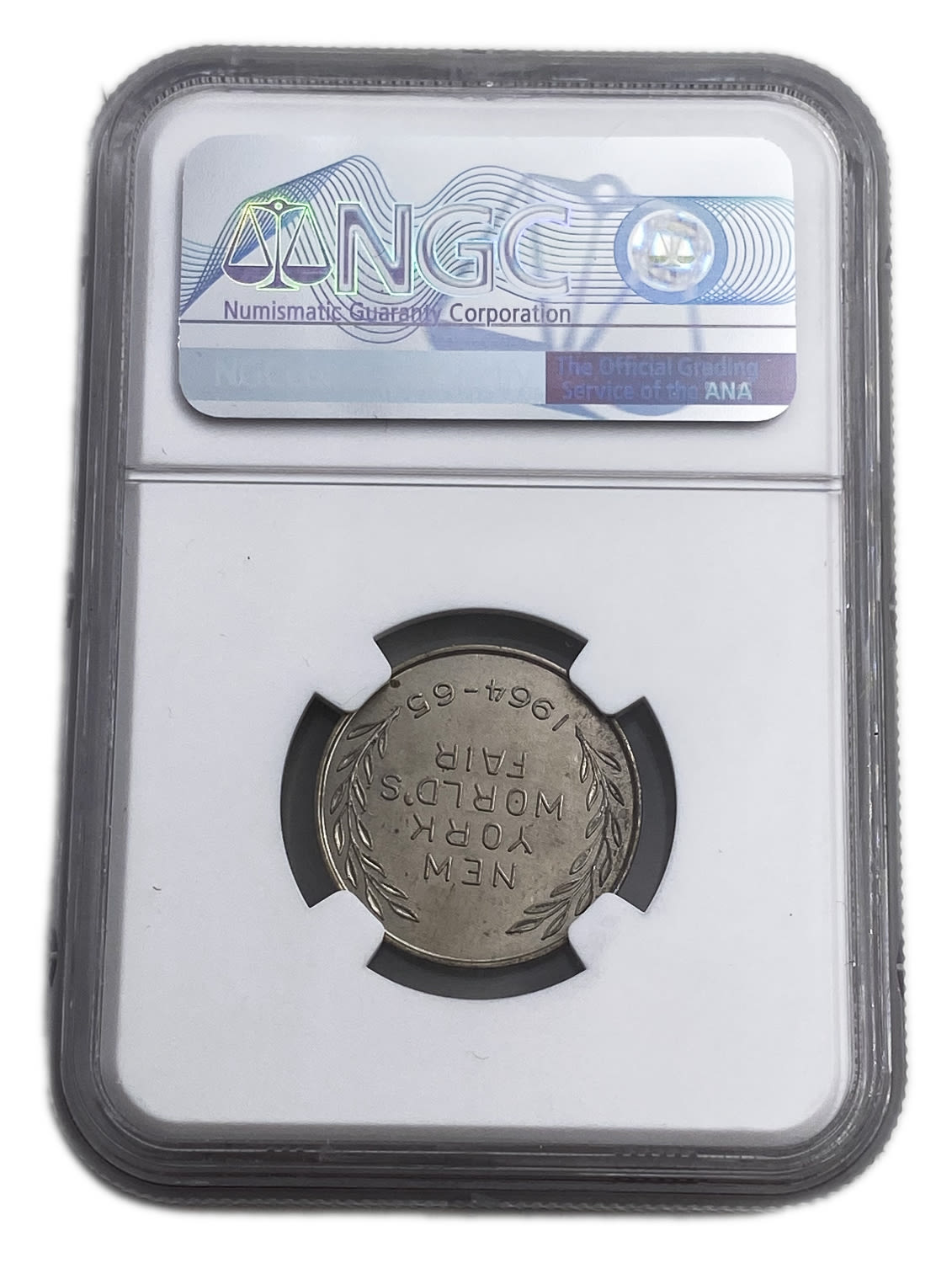 Judaica / Zionism - American-Israel Pavilion, New York world's fair 1965 - NGC MS 62
... - 1 3