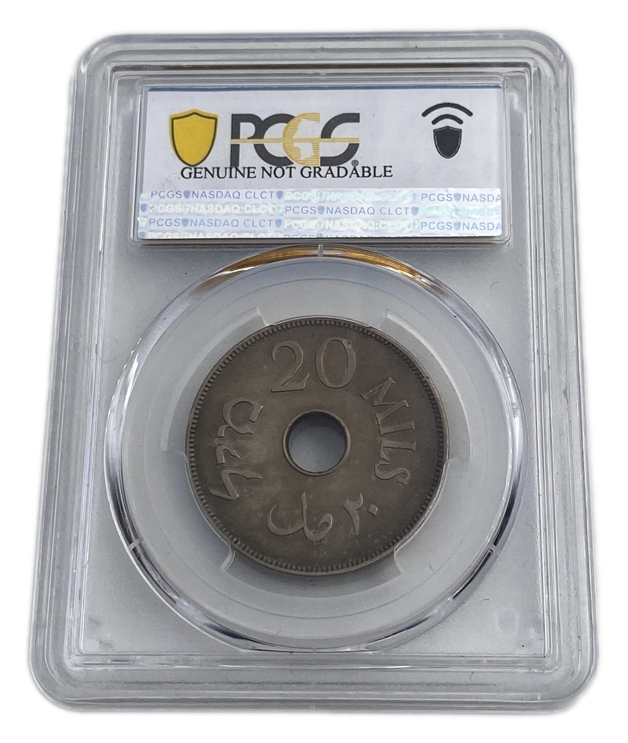 Palestine - 20 Mils 1935 - PCGS AU DETAILS
There are only 5 coins graded above this grade at PCGS and ... - 1 3