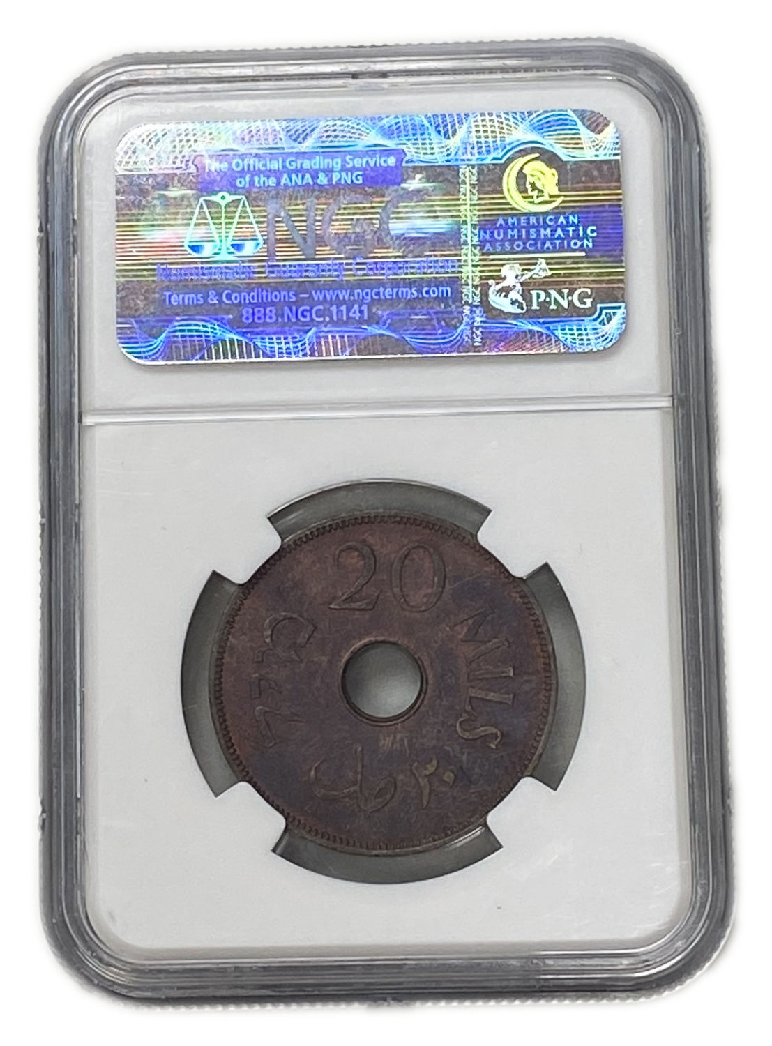 Palestine - 20 Mils 1942 - NGC MS 62 BN
MIL, was the Hebrew name of the coin that was legal in Israel ... - 1 3