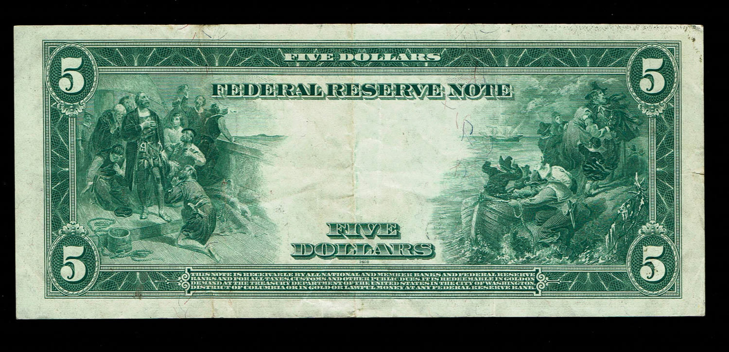 USA - 5 Dollars 1914 - VF
The dollar (or US dollar, also known as the US dollar or US dollar) is the ... - 1 1
