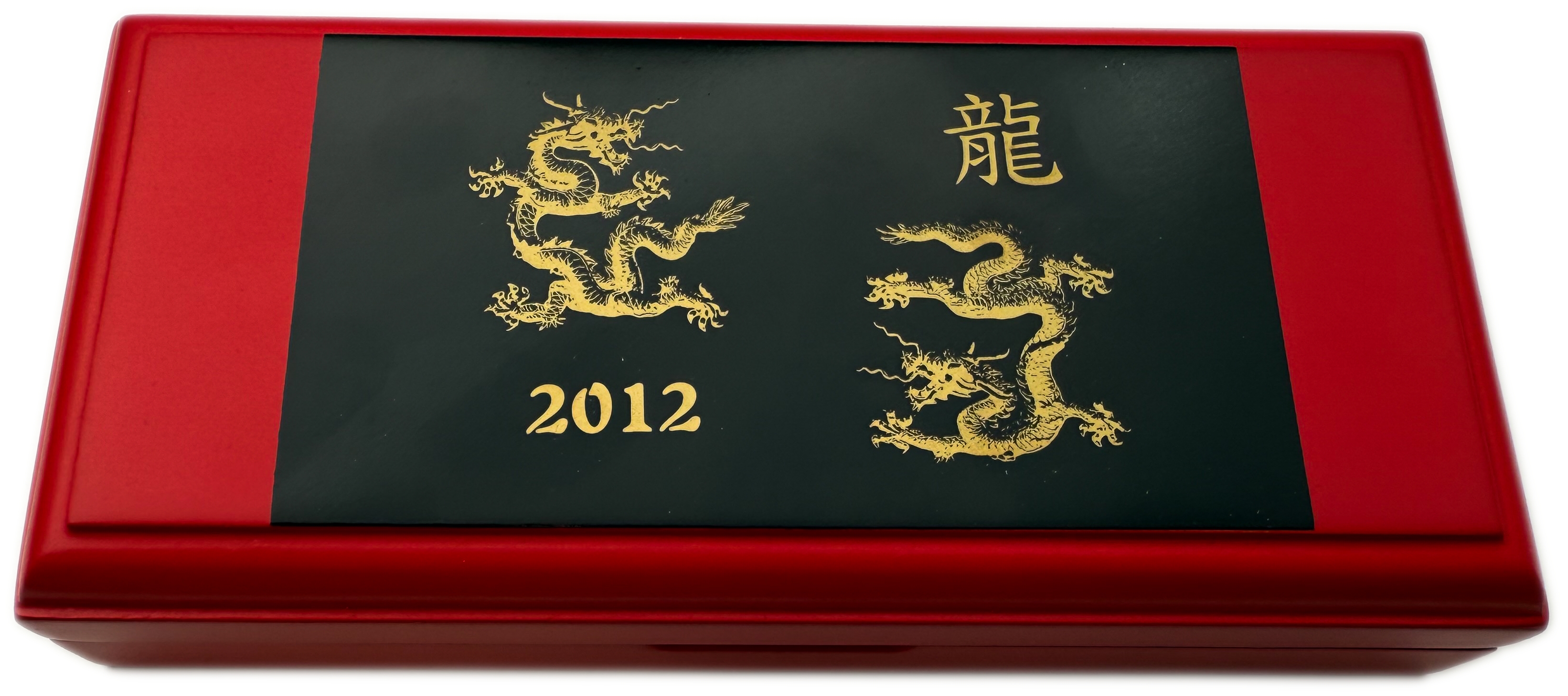 Palau - 5 Dollars 2012 - Year of the Dragon - Silver 999, 31.1g (Total NET 62.2g, 2 OZ), 40mm - 1 5