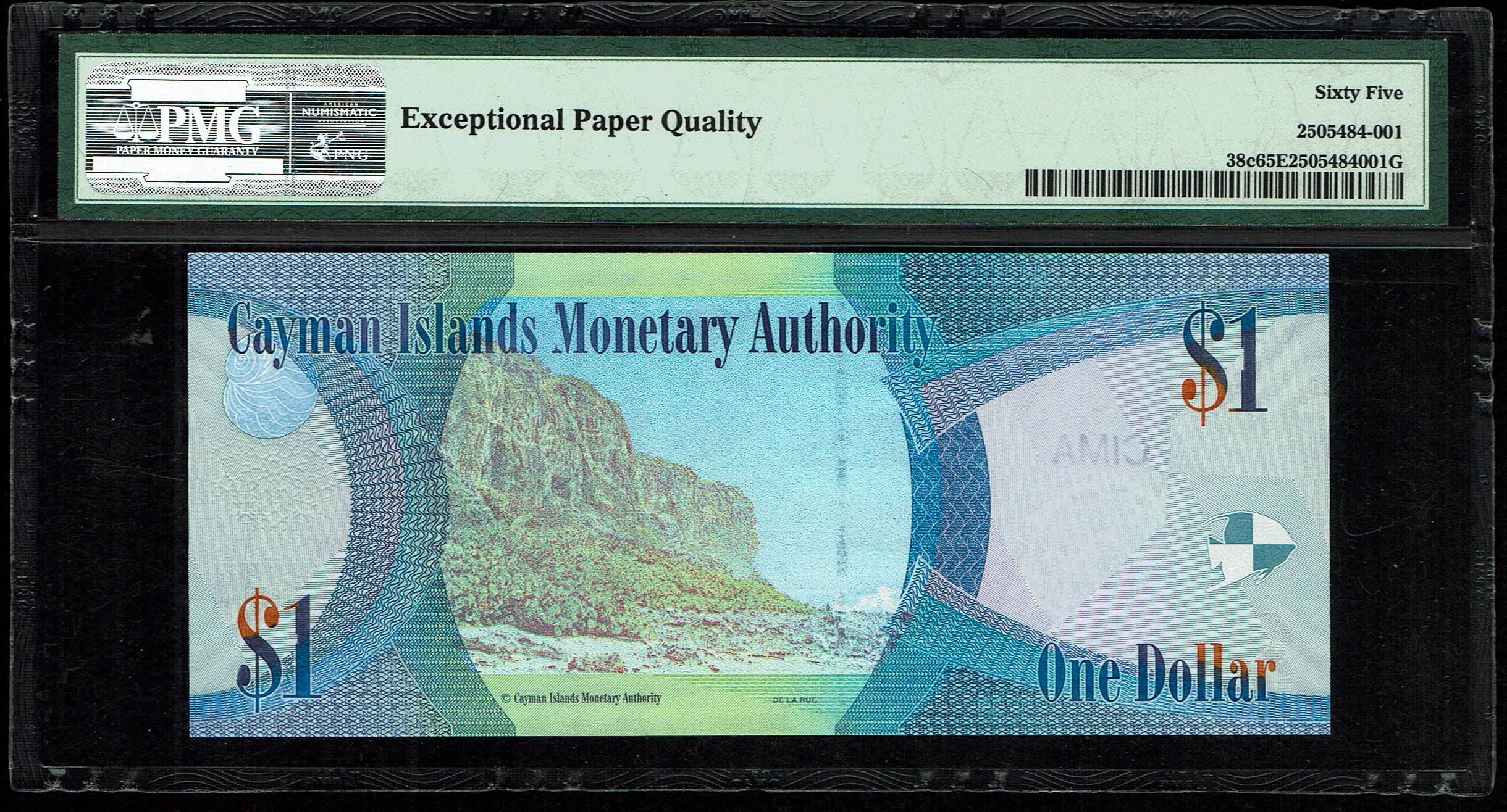 Cayman Islands - 1 dollar 2010 - Elizabeth II - PMG 65 EPQ - 1 1