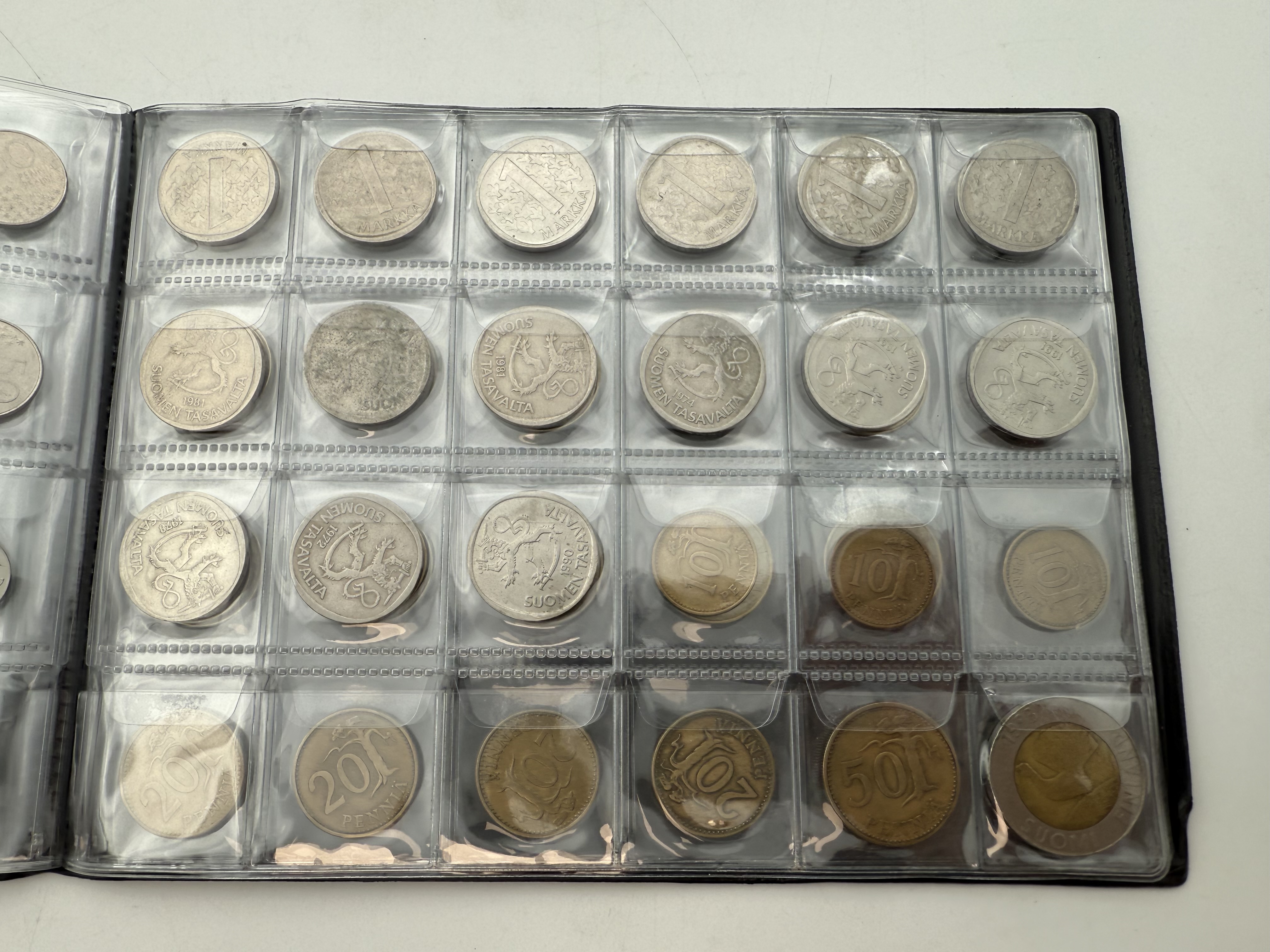 Croatia / Finland - A collection of several hundred coins arranged in a special coin album, various conditions and years - 1 7
