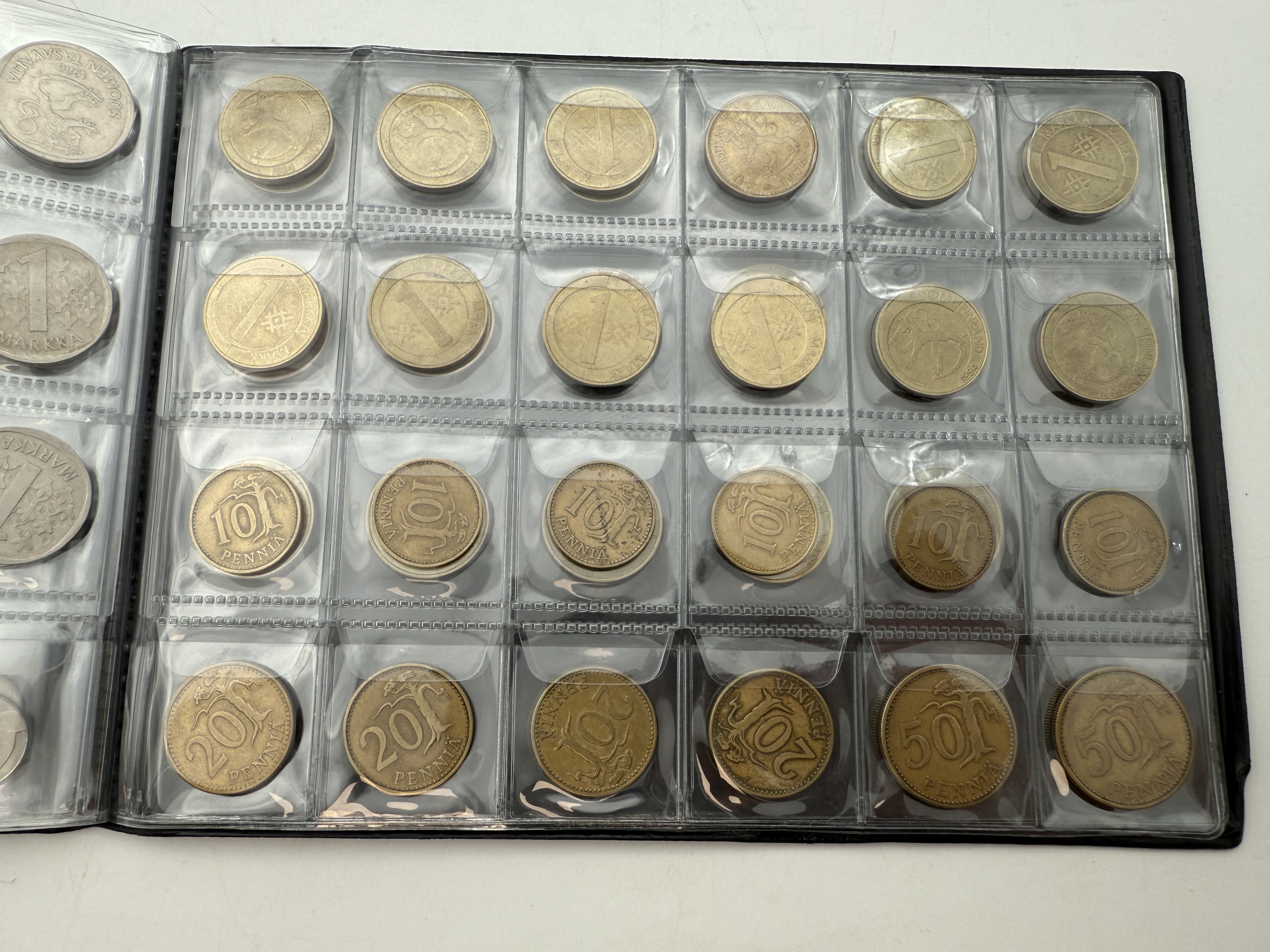 Croatia / Finland - A collection of several hundred coins arranged in a special coin album, various conditions and years - 1 9