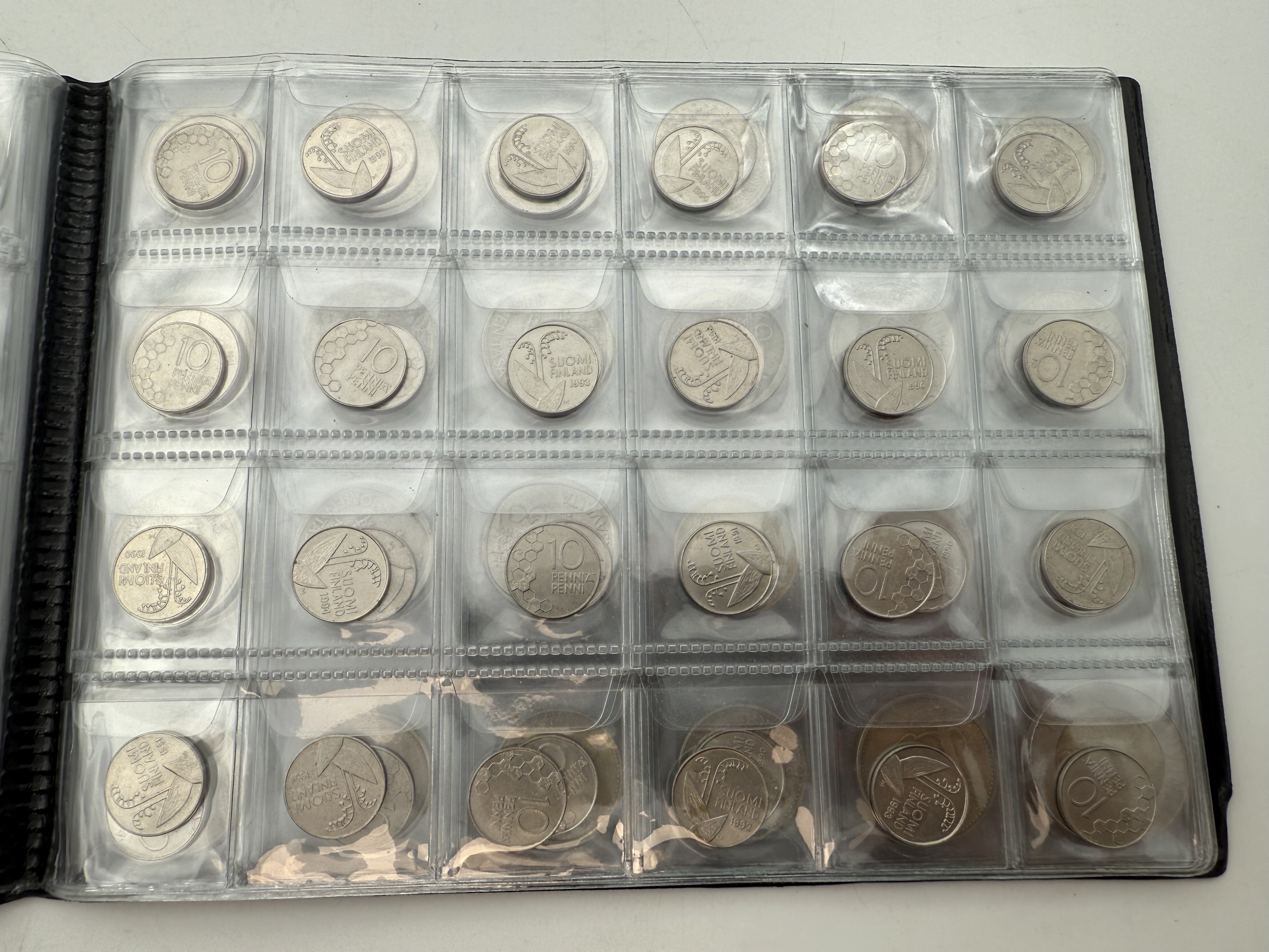 Croatia / Finland - A collection of several hundred coins arranged in a special coin album, various conditions and years - 1 3