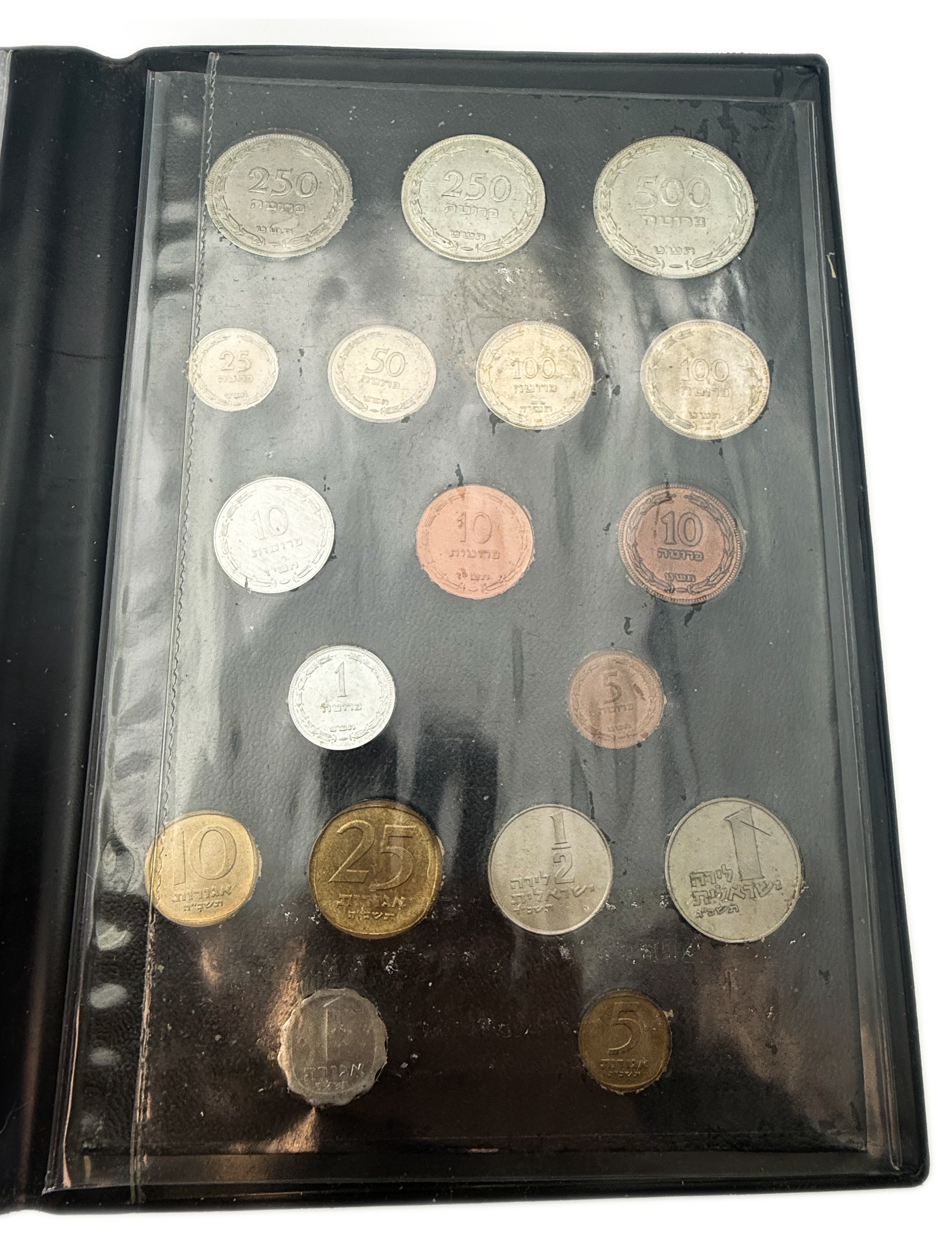 Israel - Pruta and Agora set 1962 - The first coin series of the state of Israel A beautiful set from the early ... - 1 1