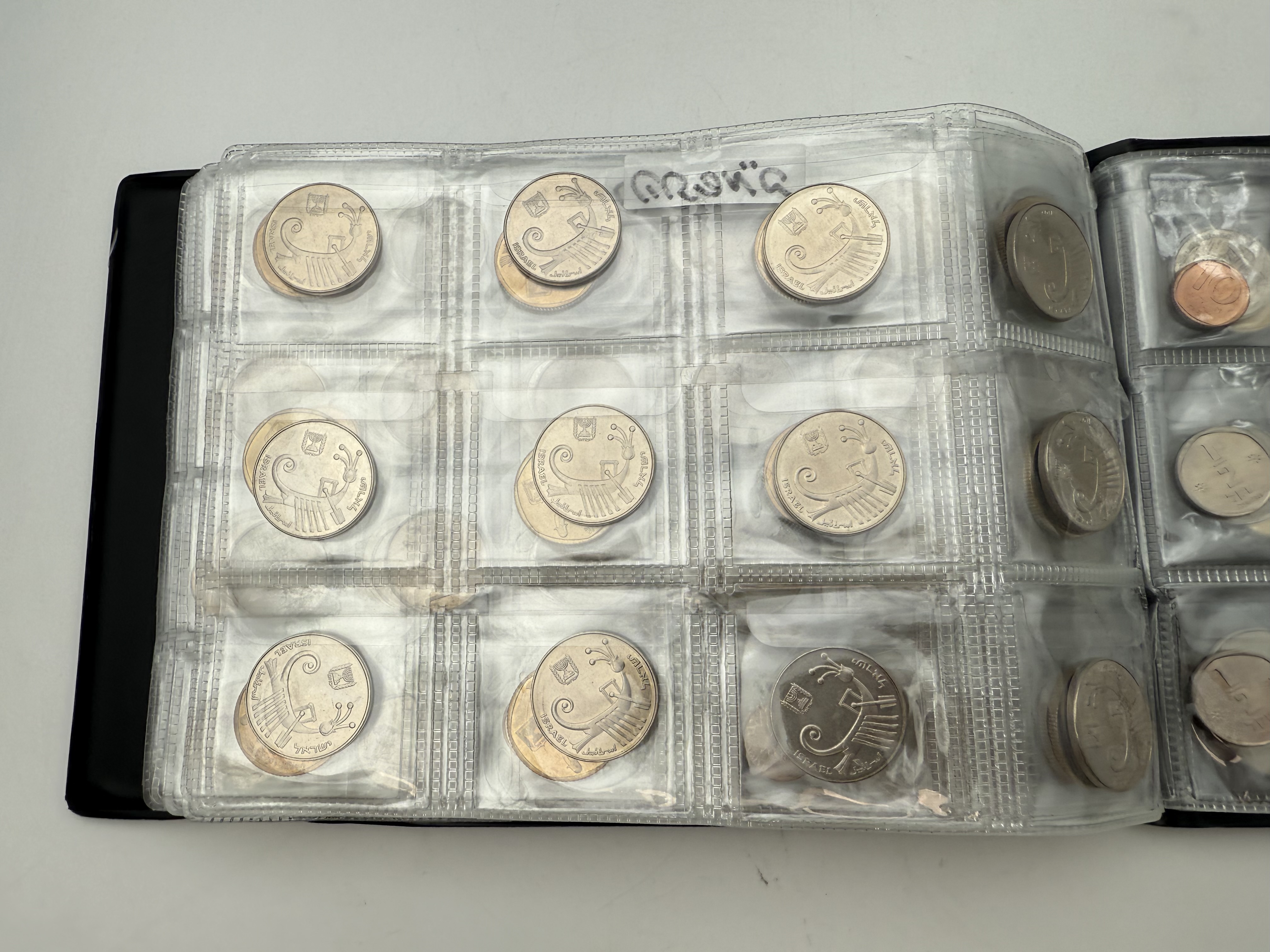 Israel - A collection of several hundred coins arranged in a special coin album, various conditions and years - 1 21