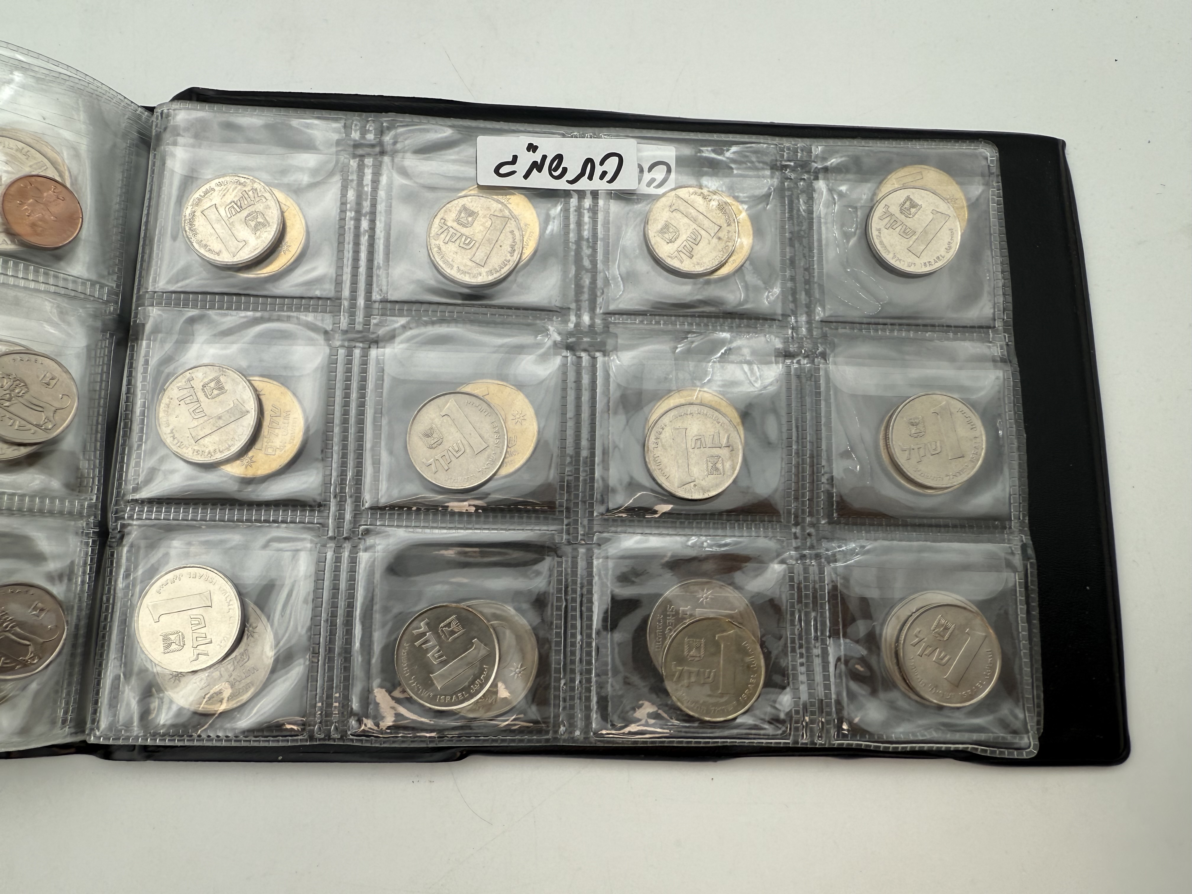 Israel - A collection of several hundred coins arranged in a special coin album, various conditions and years - 1 25