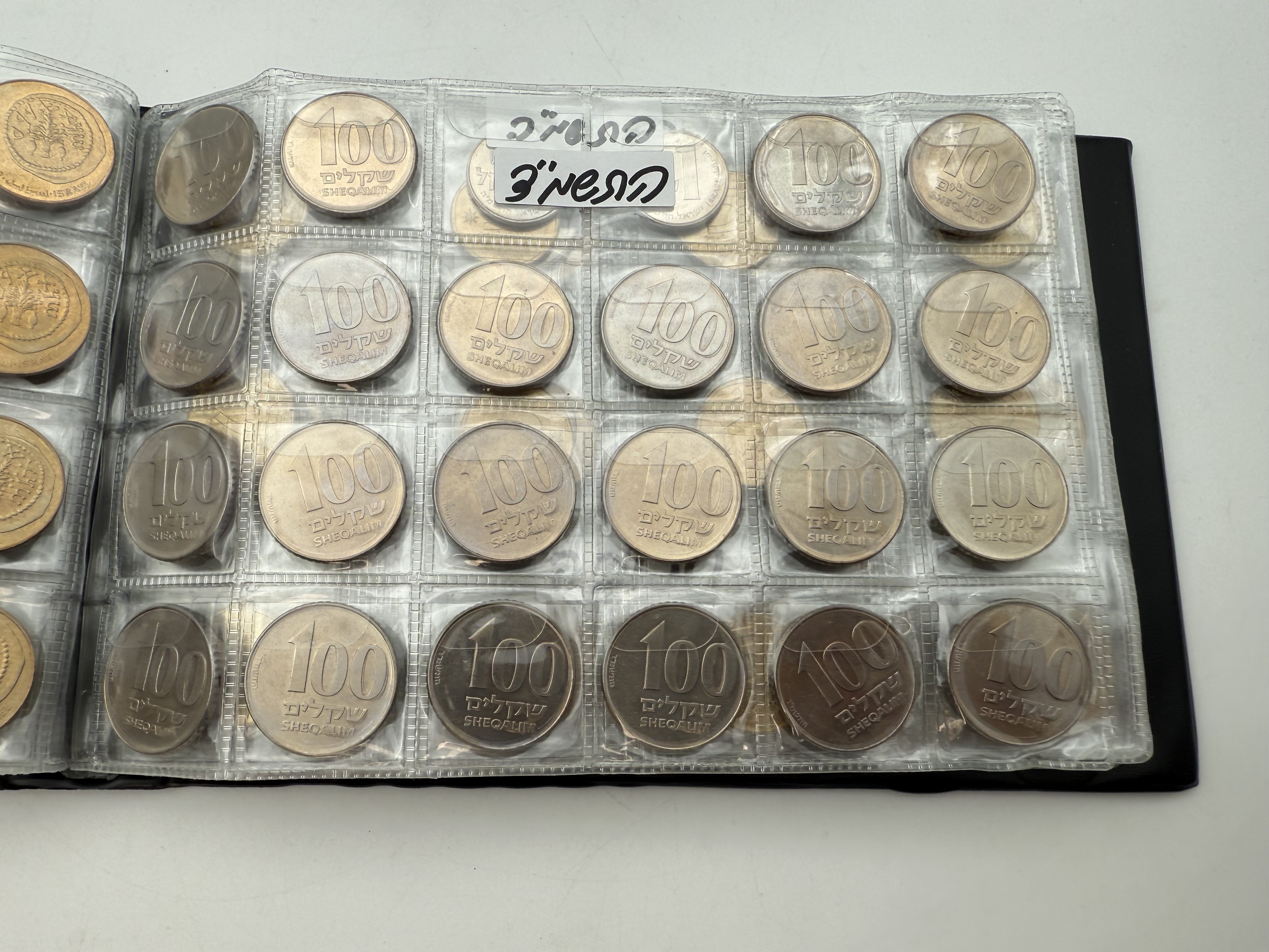 Israel - A collection of several hundred coins arranged in a special coin album, various conditions and years - 1 49