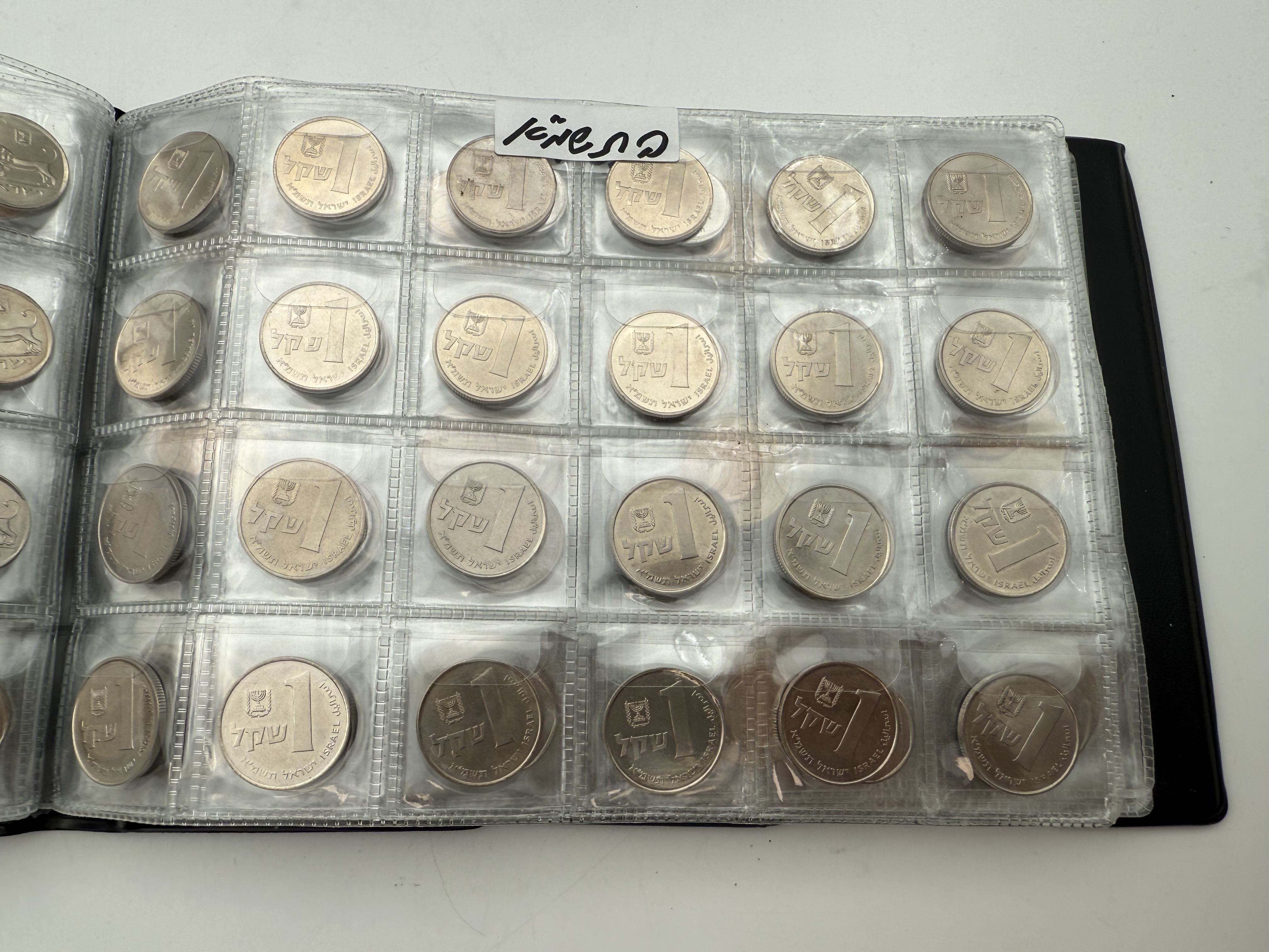 Israel - A collection of several hundred coins arranged in a special coin album, various conditions and years - 1 9